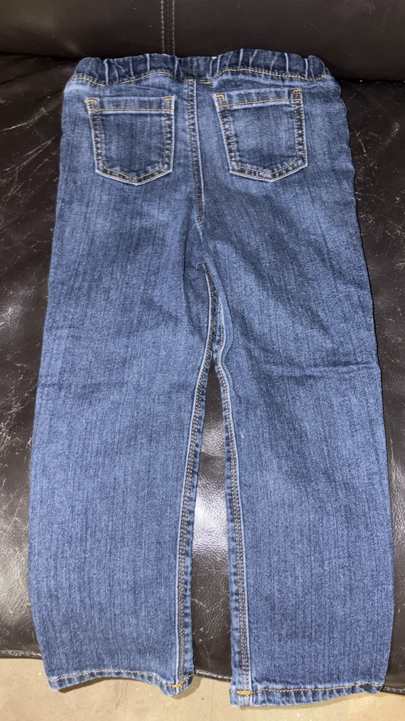 Blue Denim Jeans - Kids Size 5 - photo 2