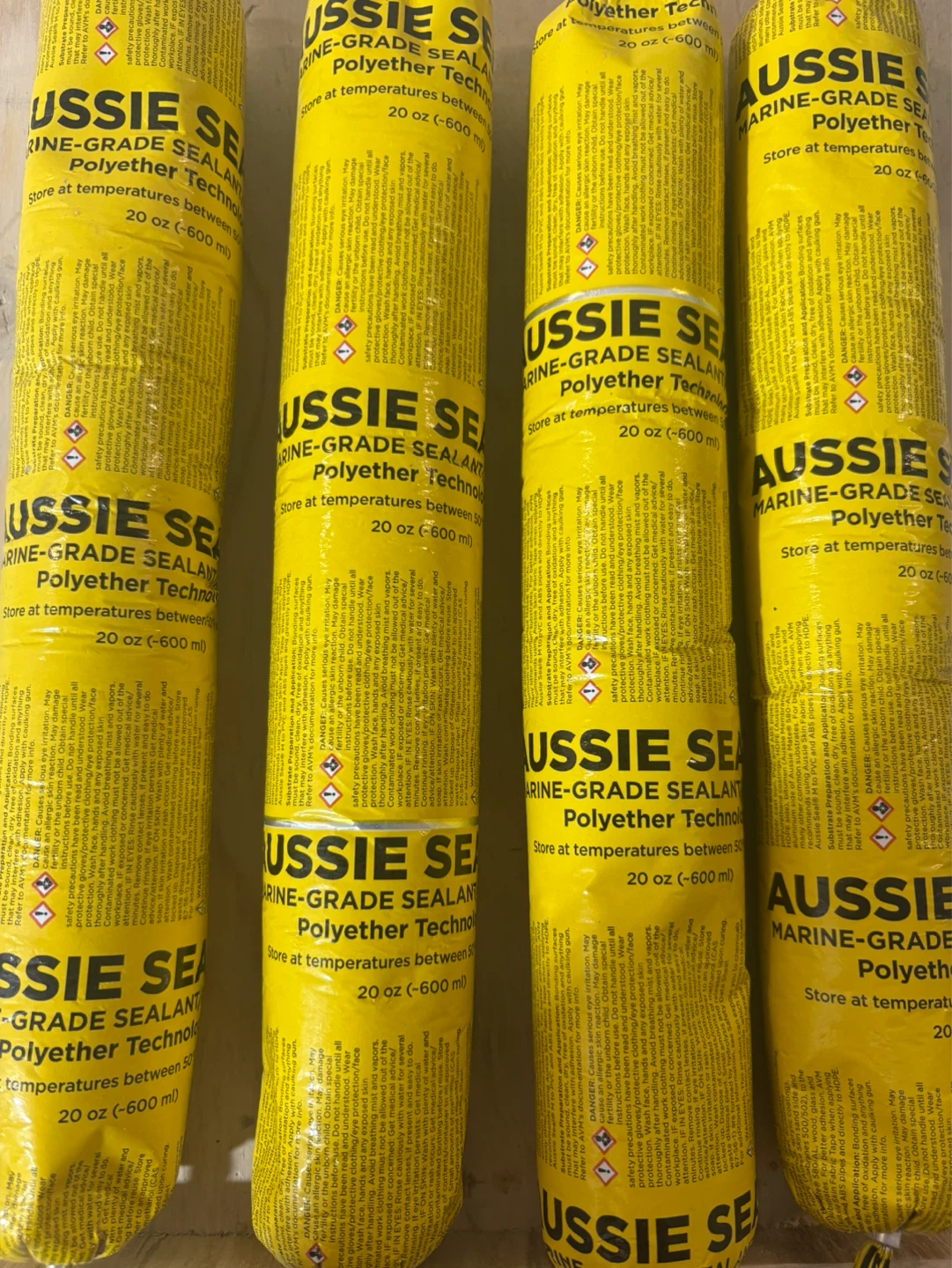 Aussie Seal Marine-Grade Sealant Polyether Technolog- 20 oz