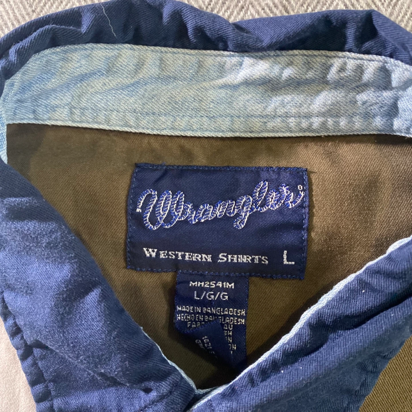 Vintage Wrangler Western Shirt L/G - photo 4