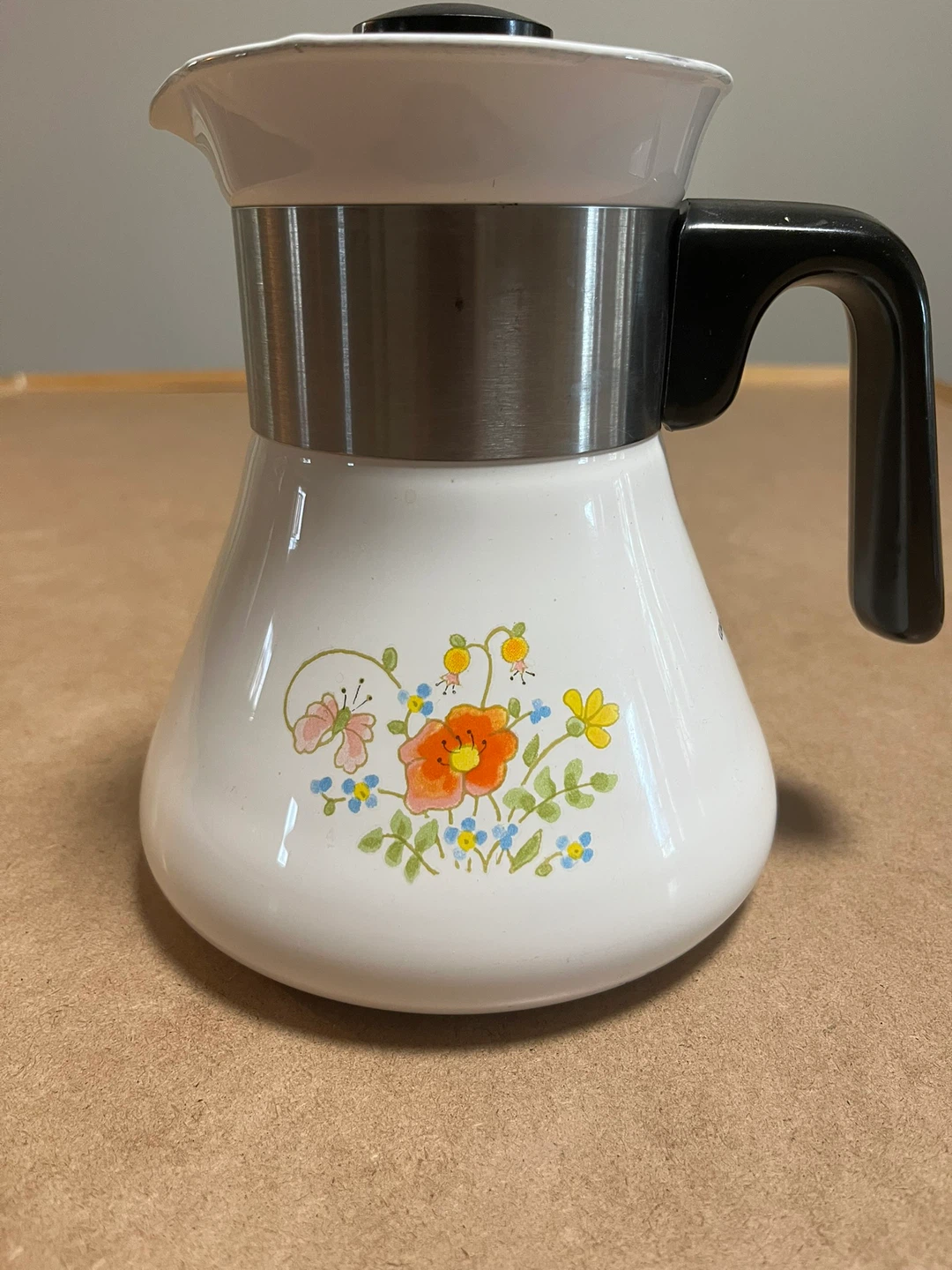 Vintage Floral Coffee Pot