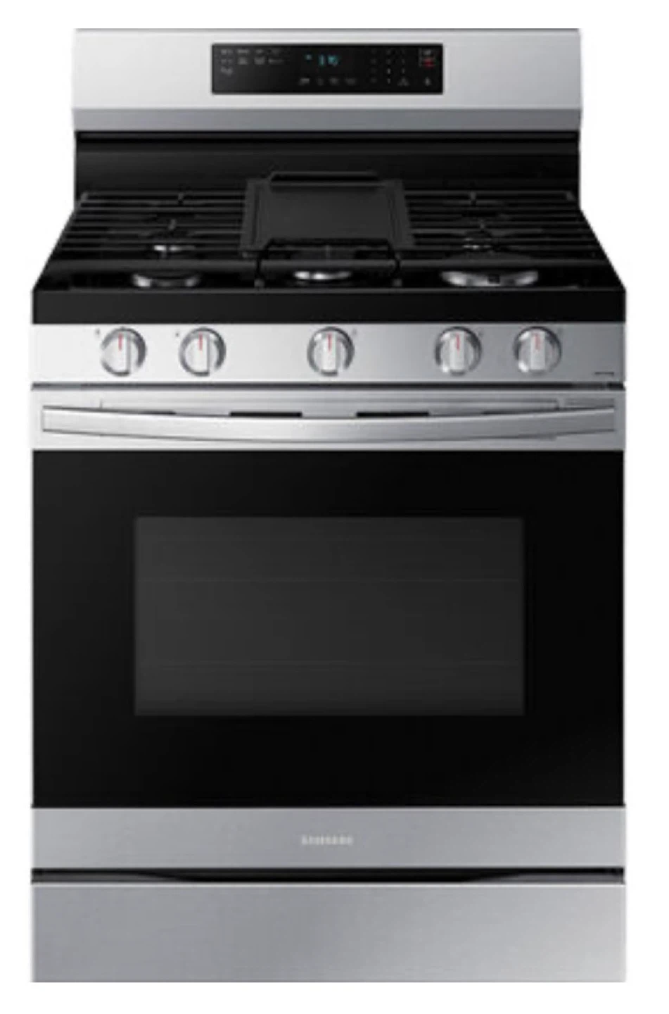 Samsung Stainless Steel Gas Range smart stove - photo 2