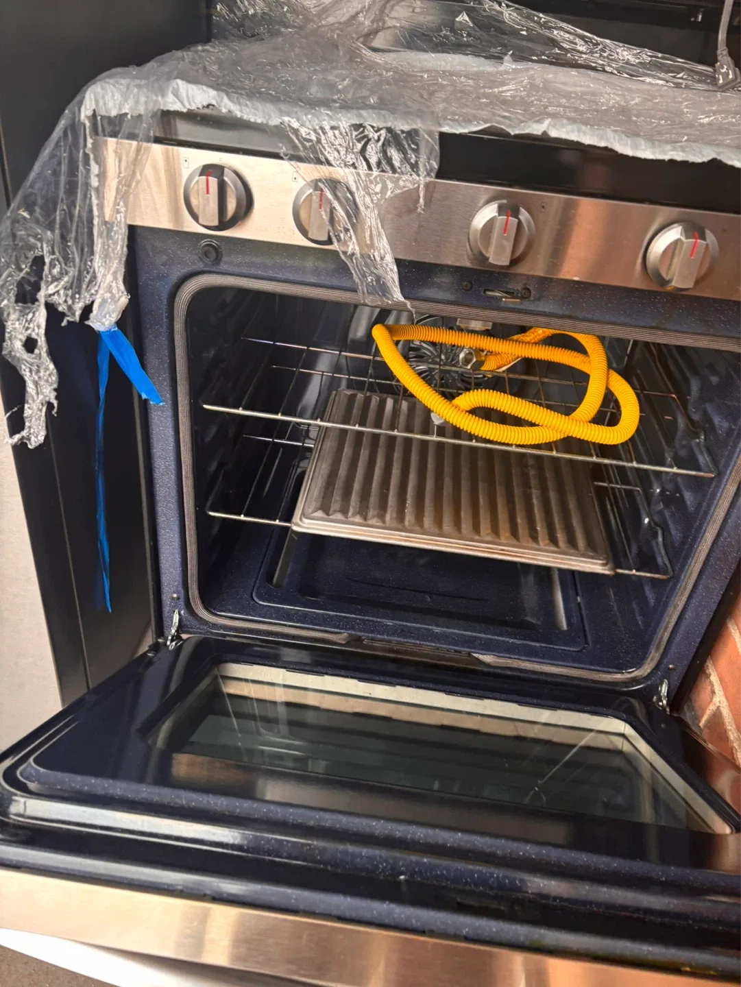 Samsung Stainless Steel Gas Range smart stove - photo 5