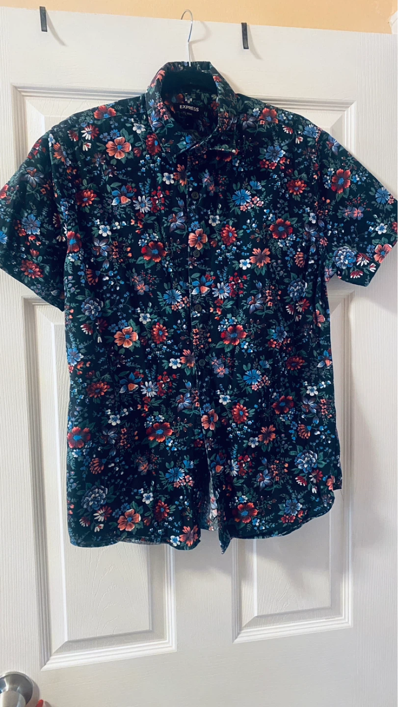 Express size m camp shirt
