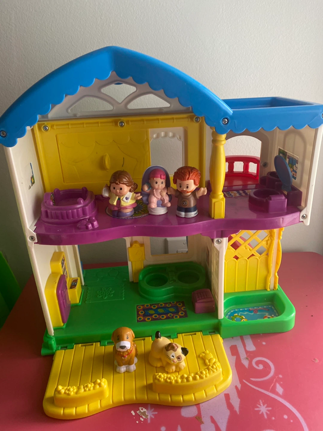 Fisher-Price Little People House with Figures - photo 3
