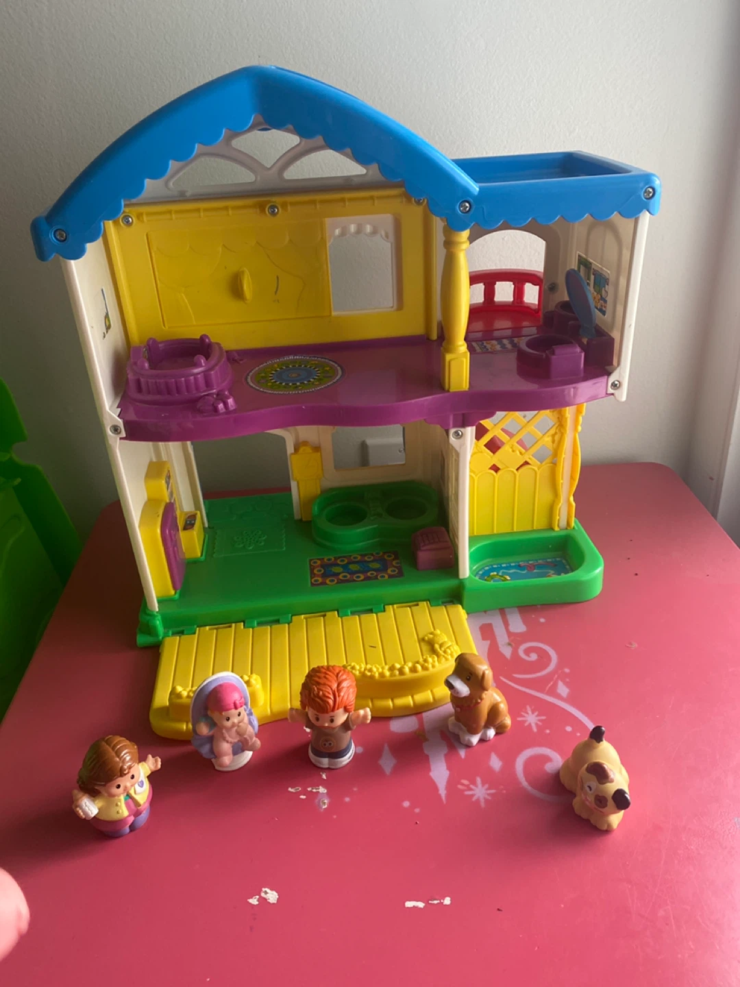 Fisher-Price Little People House with Figures - photo 4
