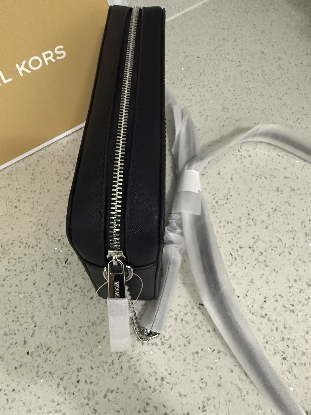 Michael Kors Black Leather Crossbody Bag - photo 3