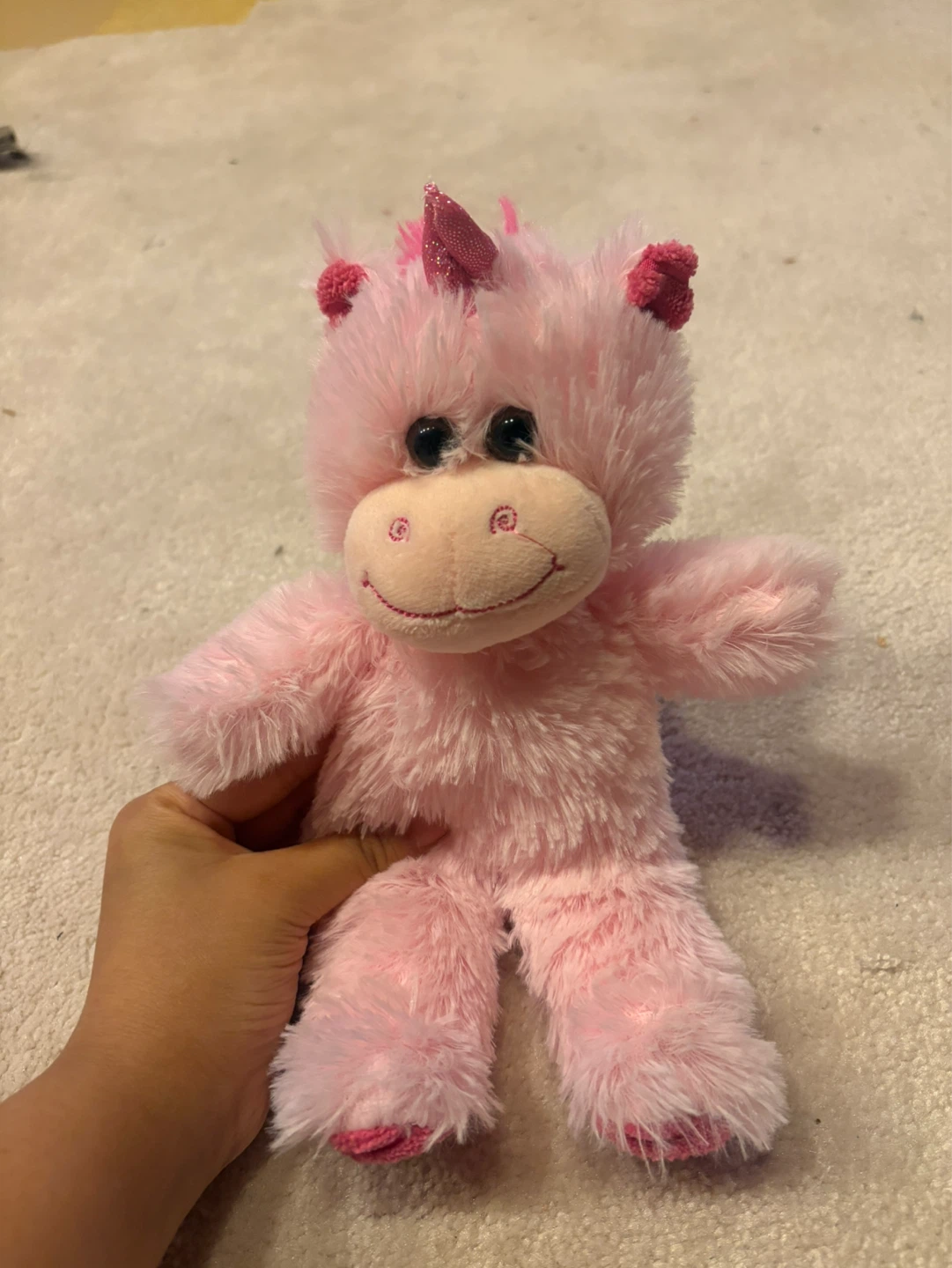 Pink Unicorn Plush Toy
