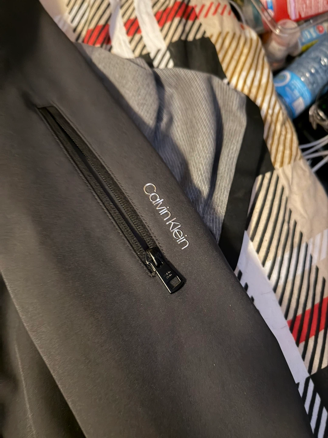 Calvin Klein Black Hooded Jacket