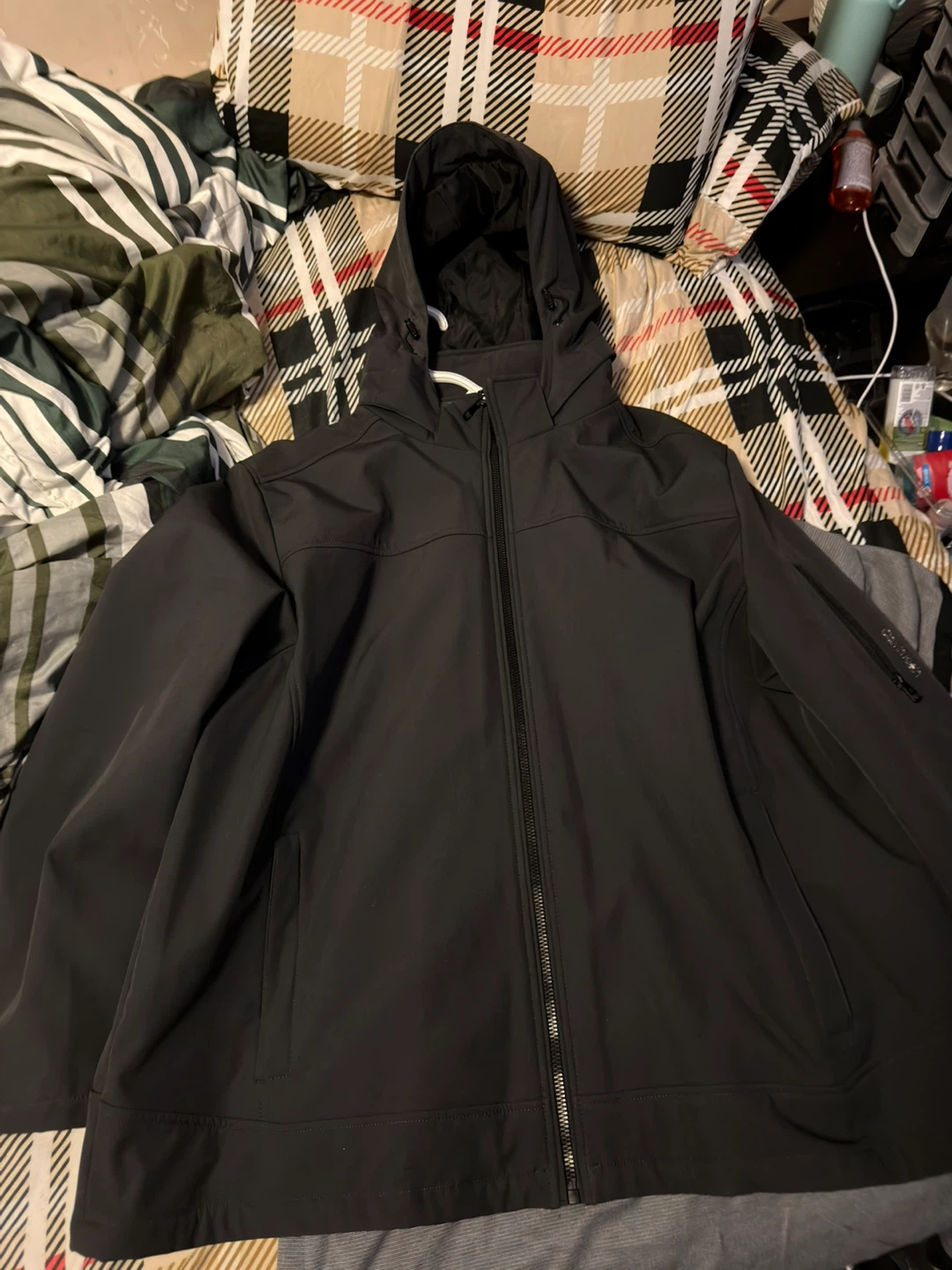 Calvin Klein Black Hooded Jacket - photo 2