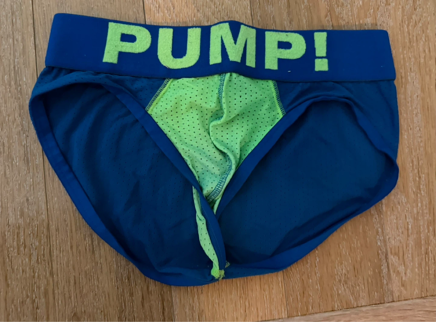 PUMP! Men's Blue & Green Briefs