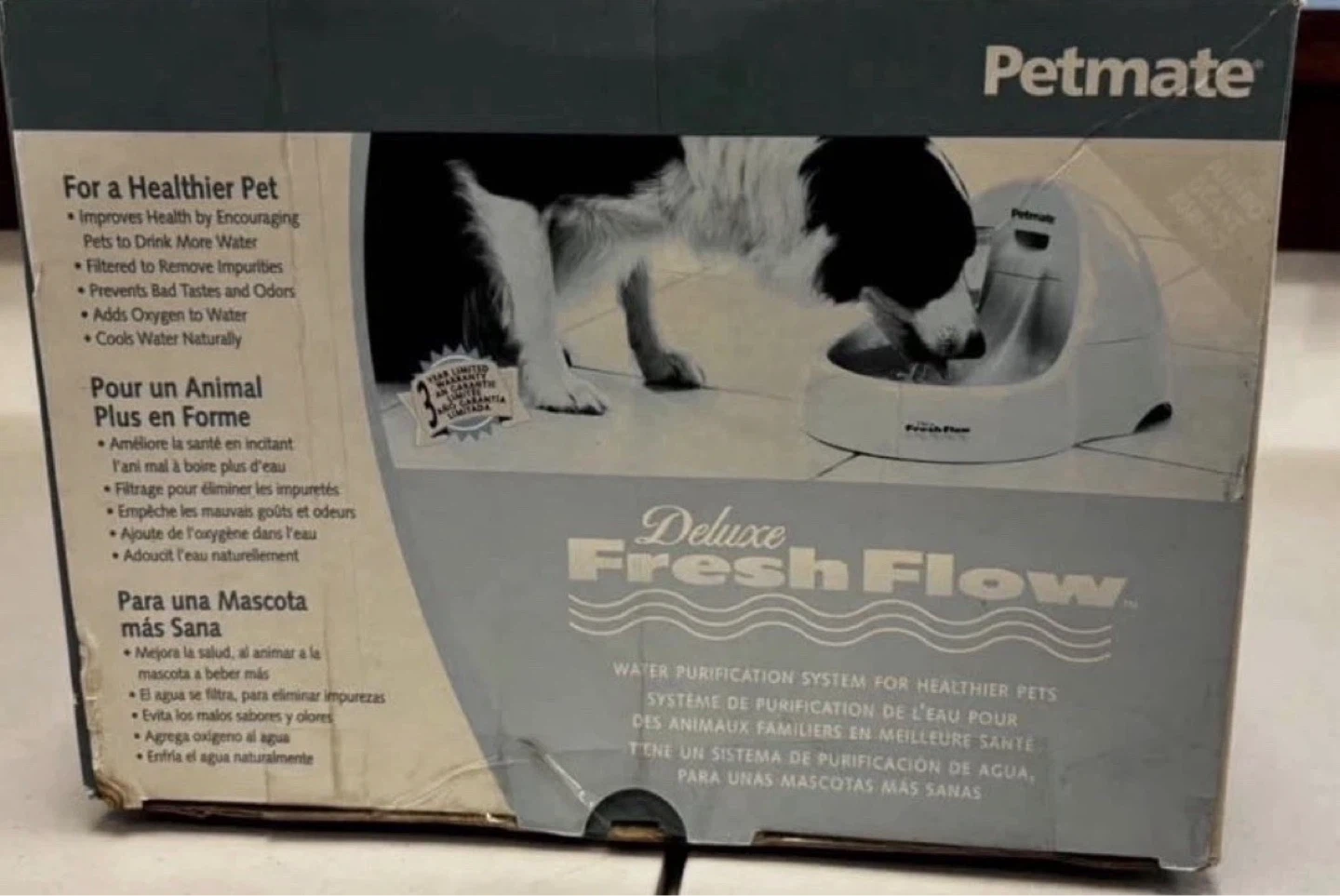 Petmate Deluxe Fresh Flow Water Purification System for Pets - photo 3