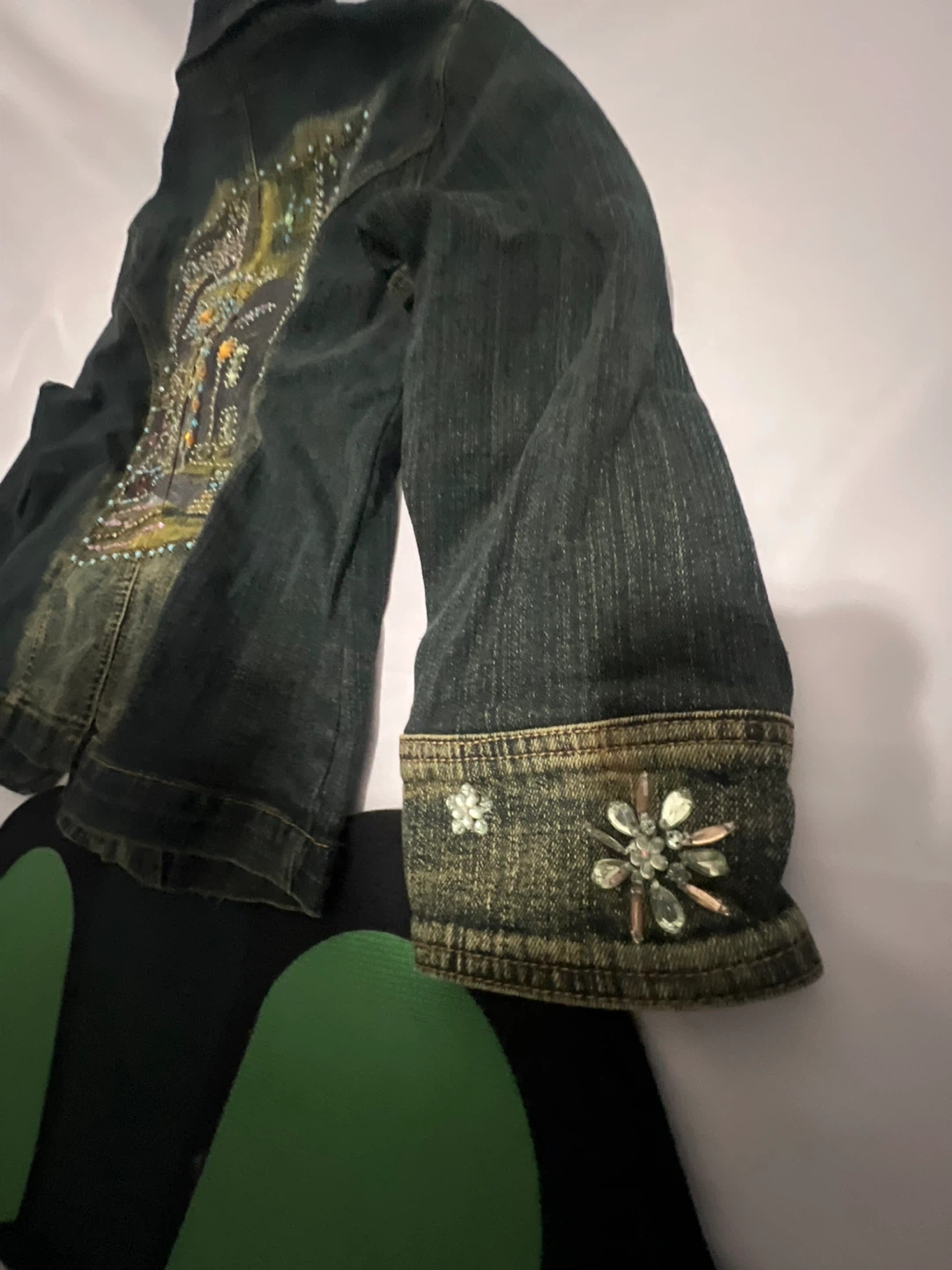 Magnolia Embellished Denim Jacket - photo 5