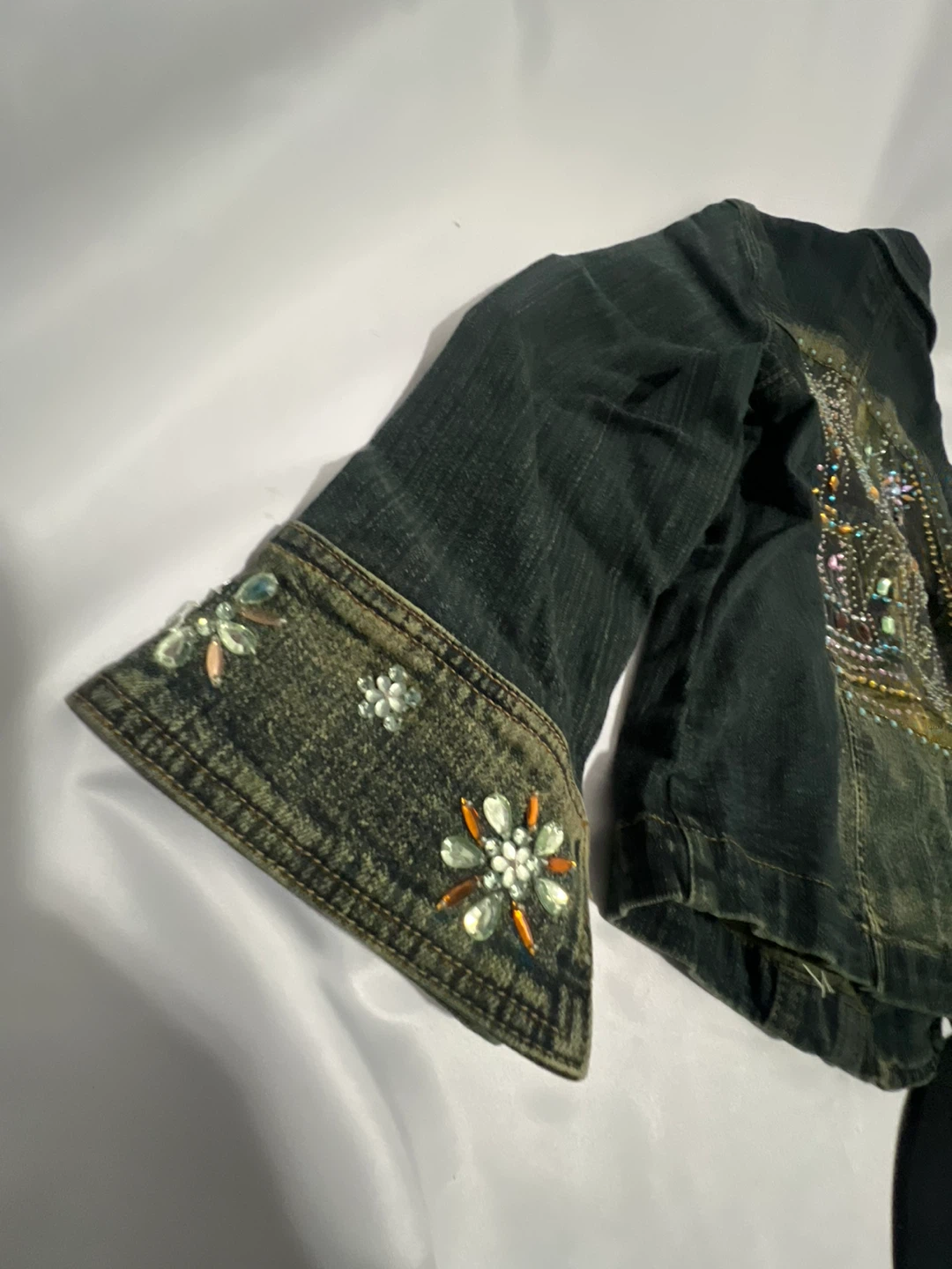 Magnolia Embellished Denim Jacket - photo 4