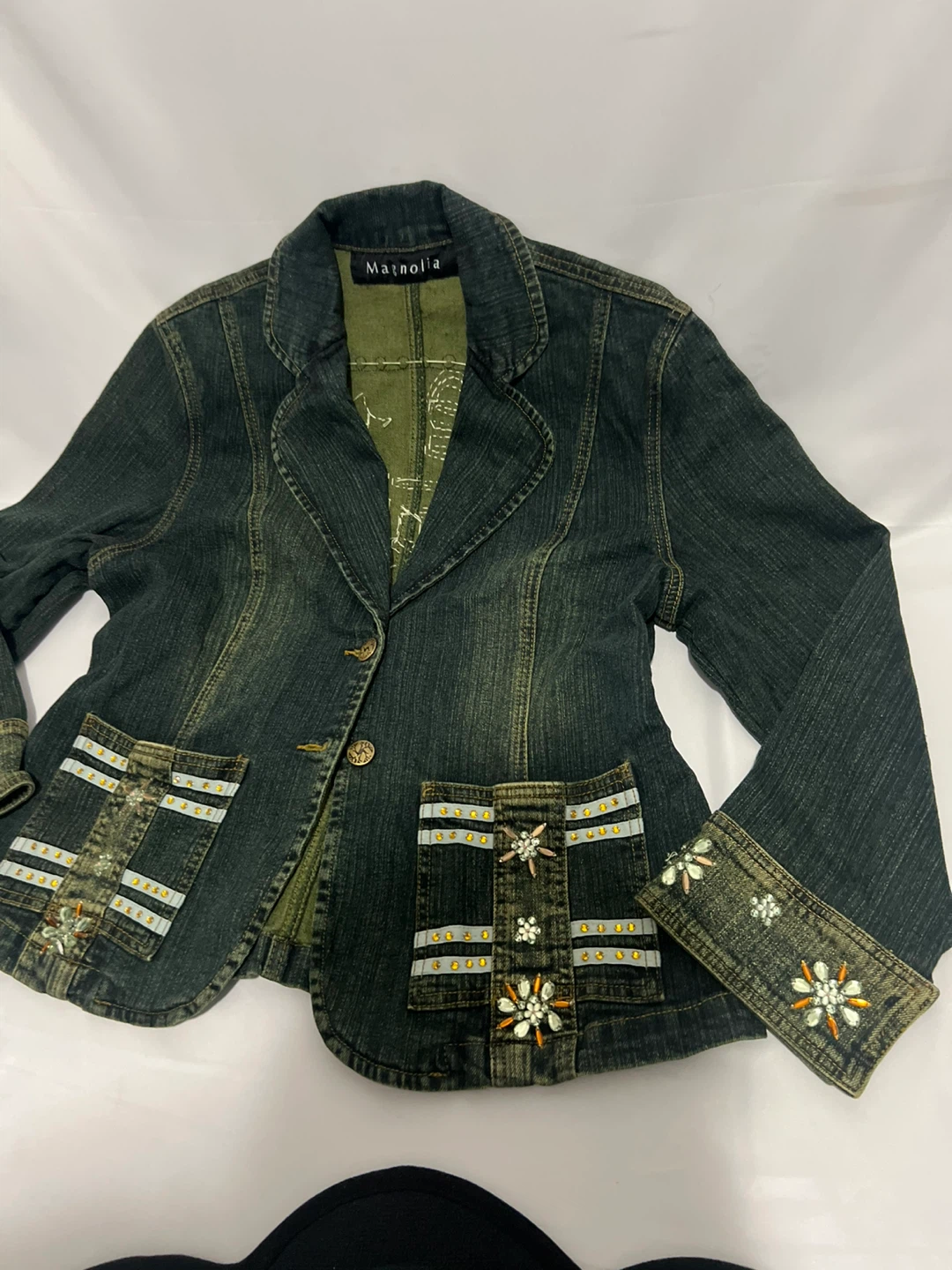 Magnolia Embellished Denim Jacket