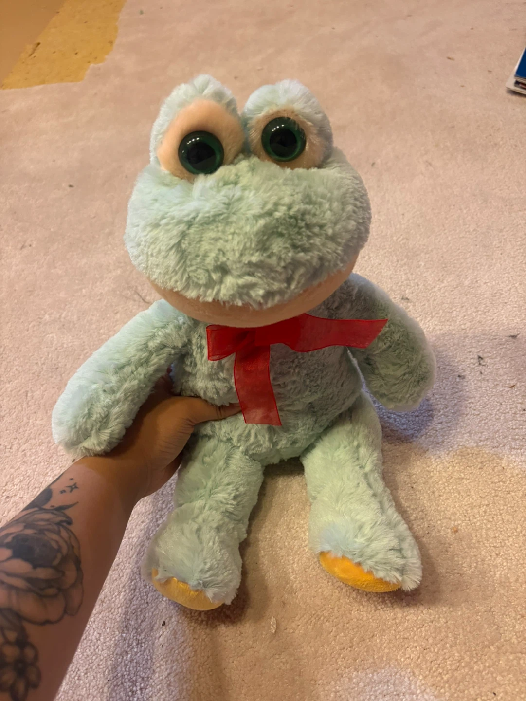 Plush Frog Toy
