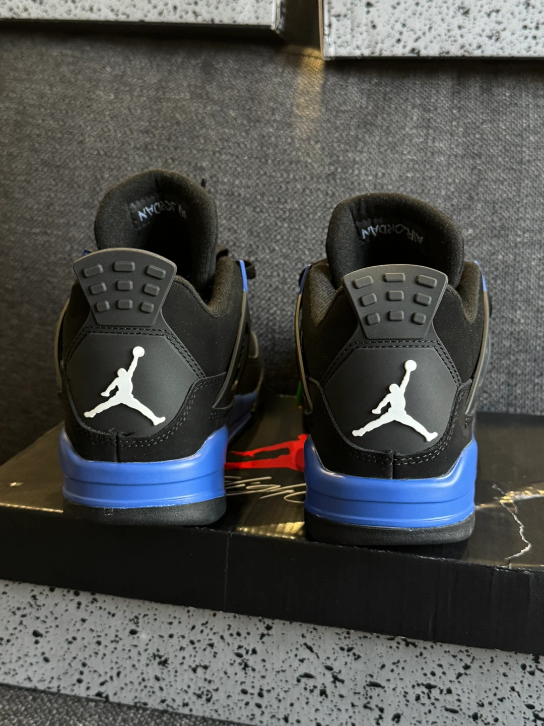 Jordan 4 "Military Blue" Sneakers - photo 3
