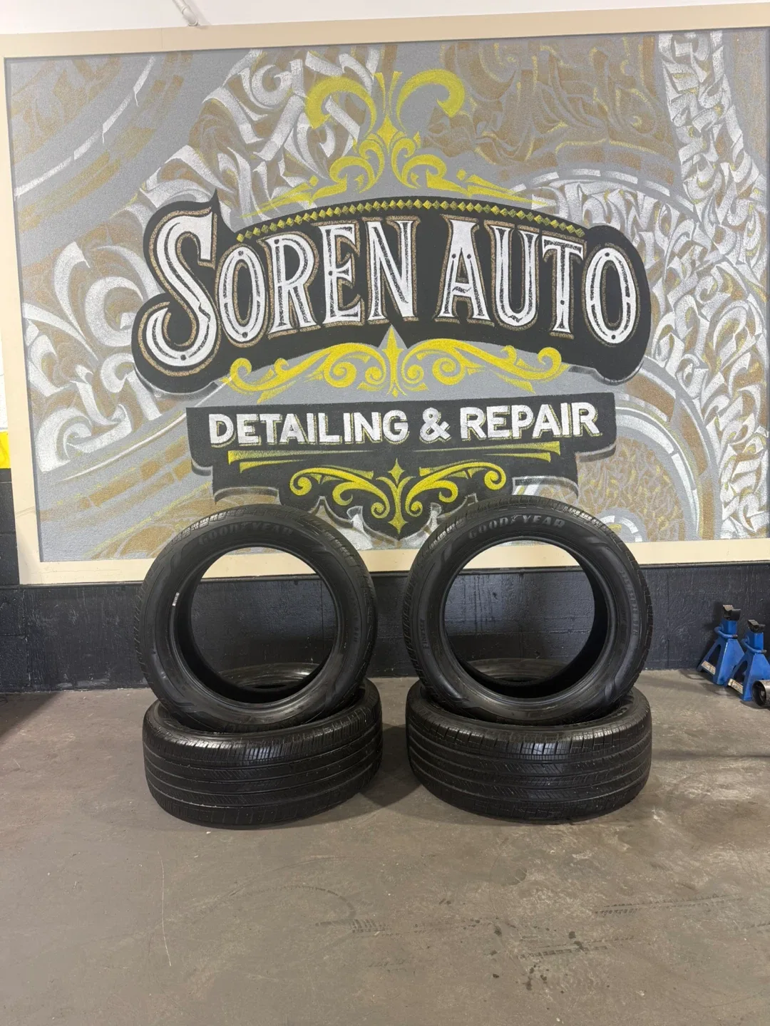 225/55/18 Goodyear All Season Tires – %90 Tread – DOT 2024 🔥 - photo 2