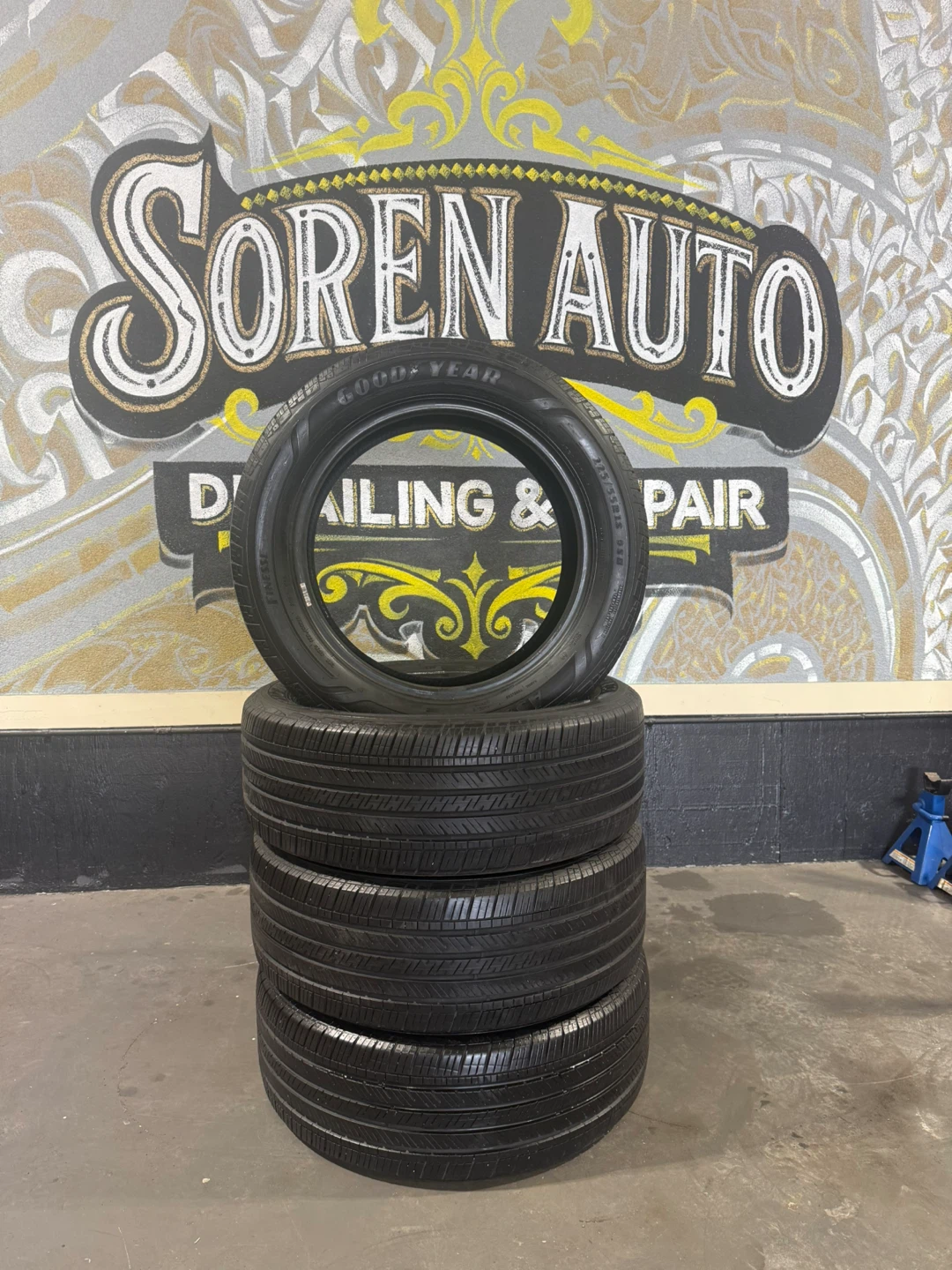 225/55/18 Goodyear All Season Tires – %90 Tread – DOT 2024 🔥 - photo 3