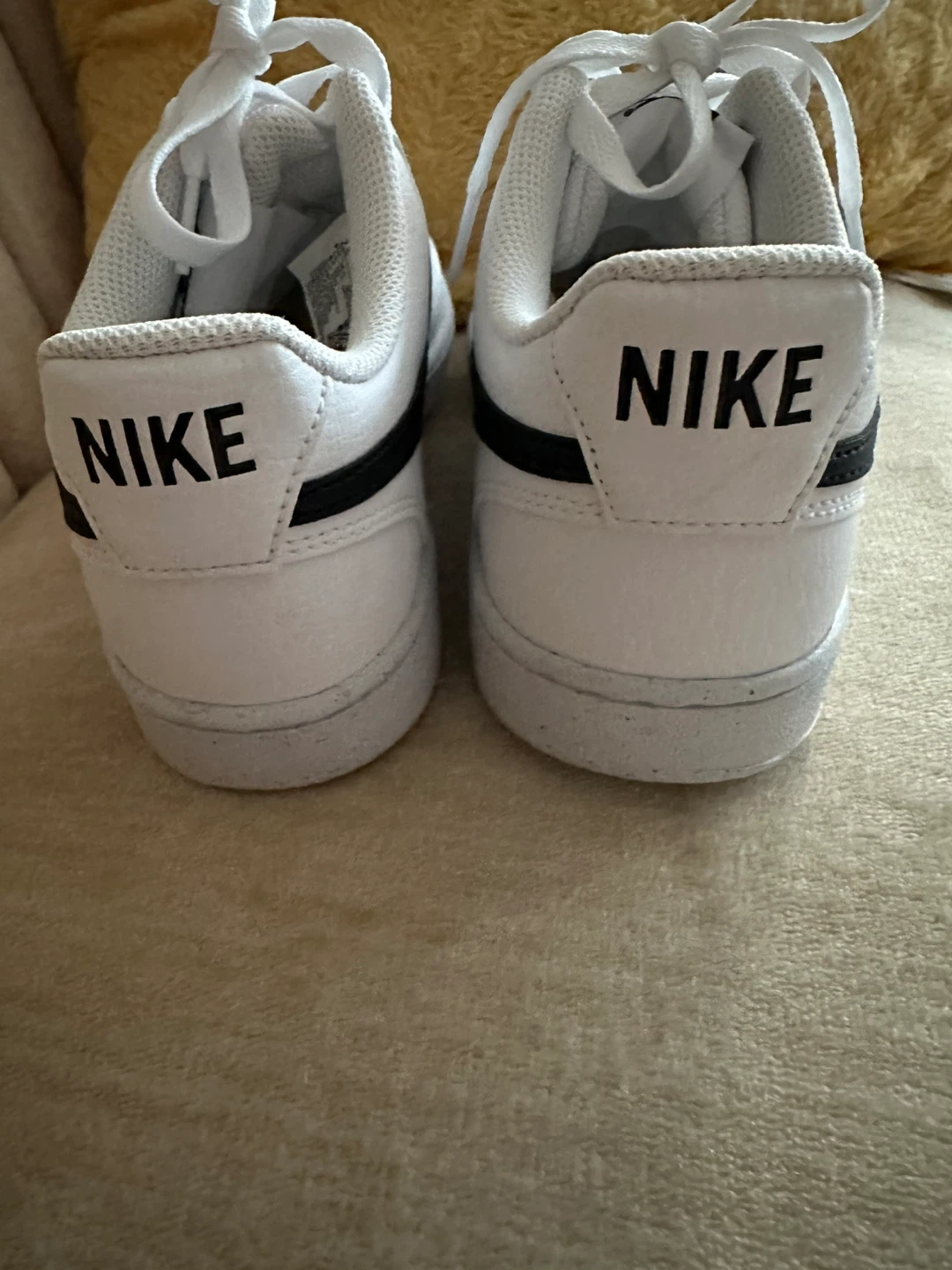 Nike White Court Vision Sneakers - photo 4
