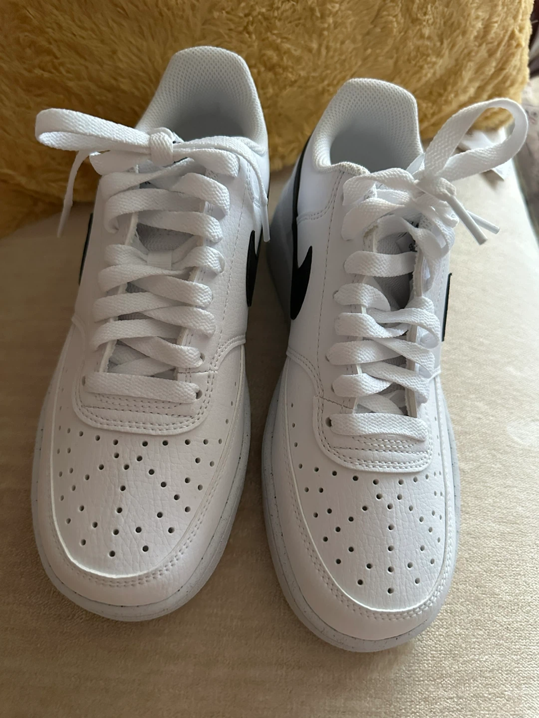 Nike White Court Vision Sneakers
