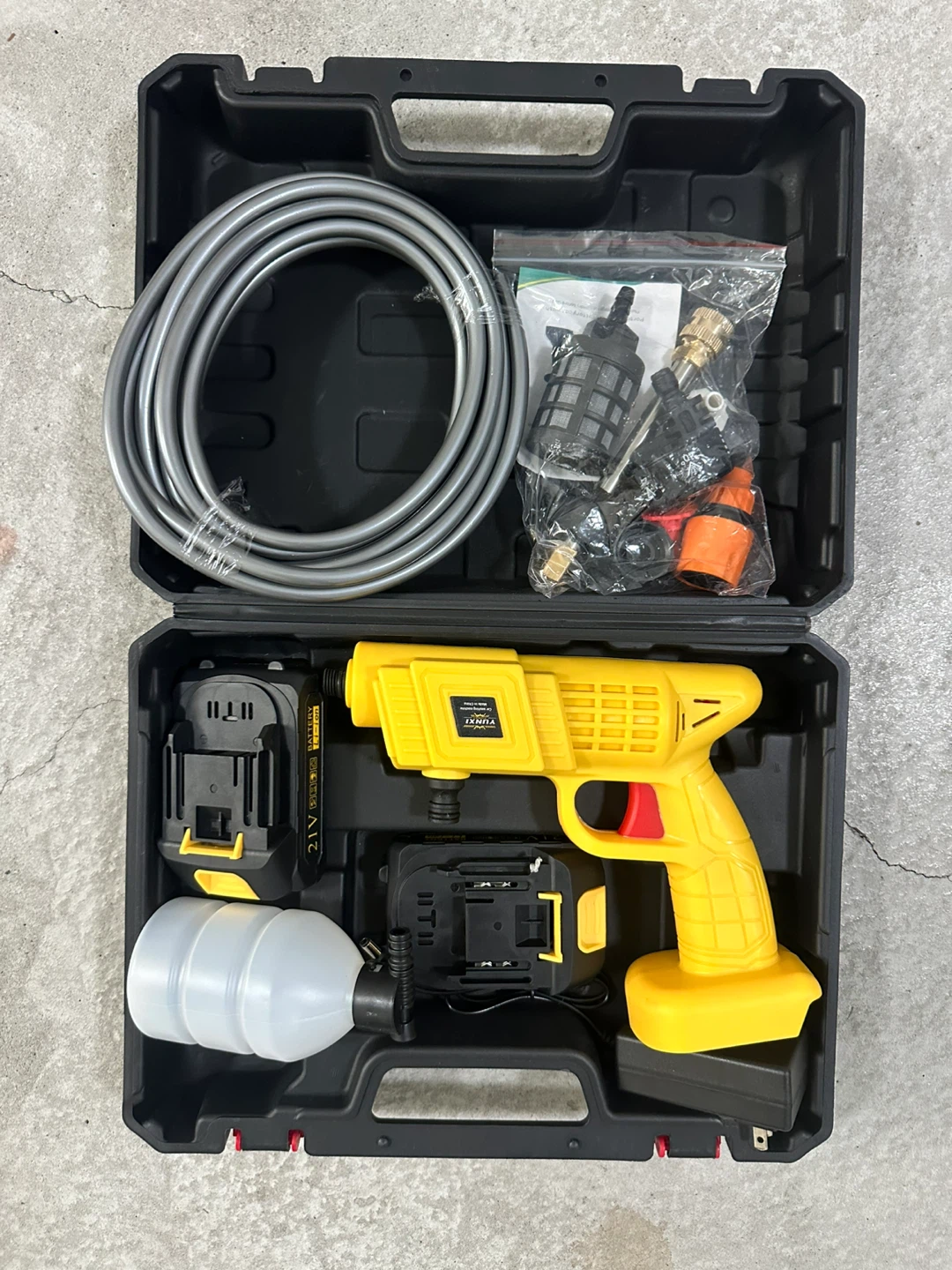 21V Cordless Pressure Washer Kit