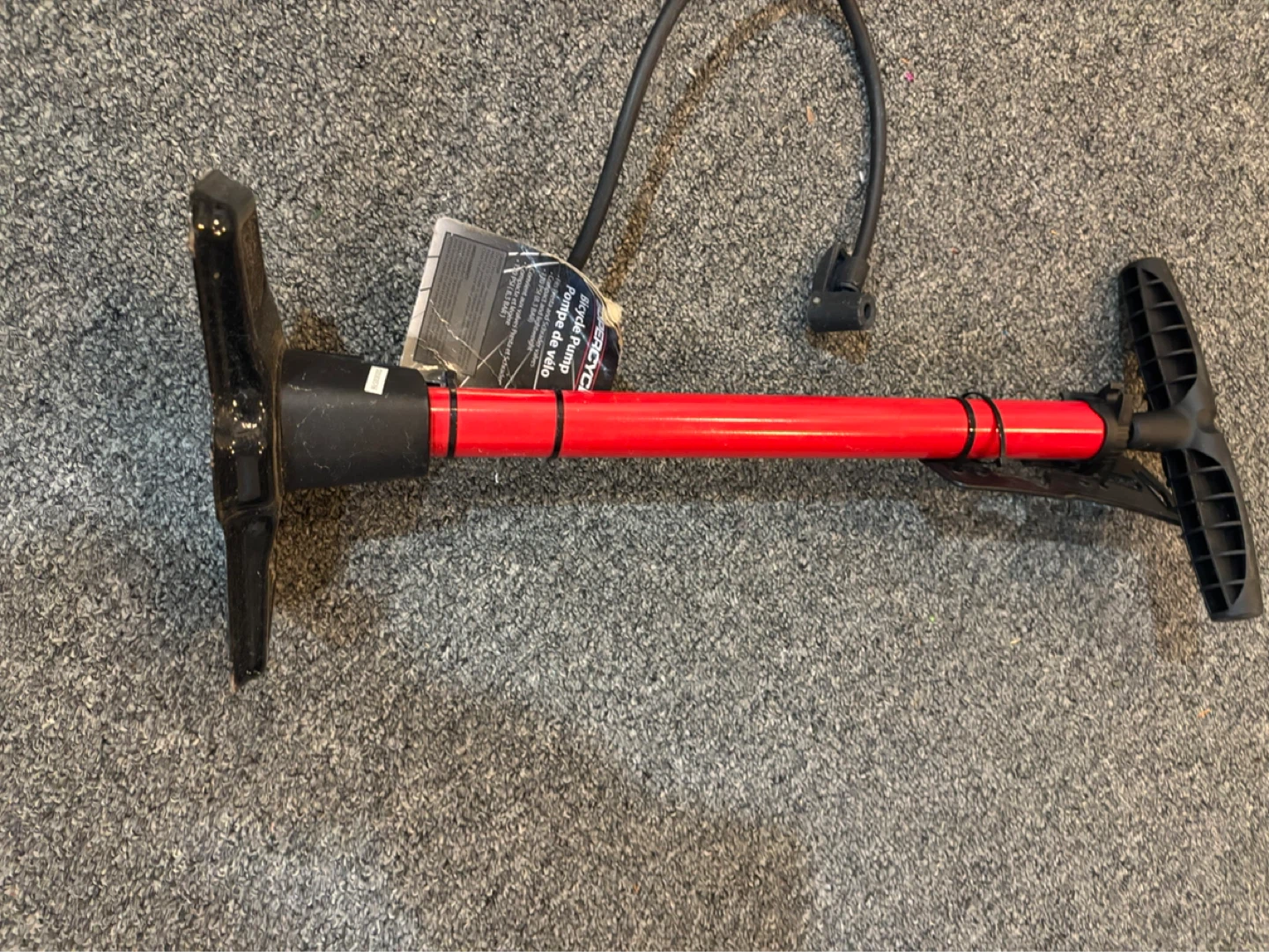 PROCYON Bike Pump and BIKE GUARD Flexi-Key 1200 Lock - photo 3