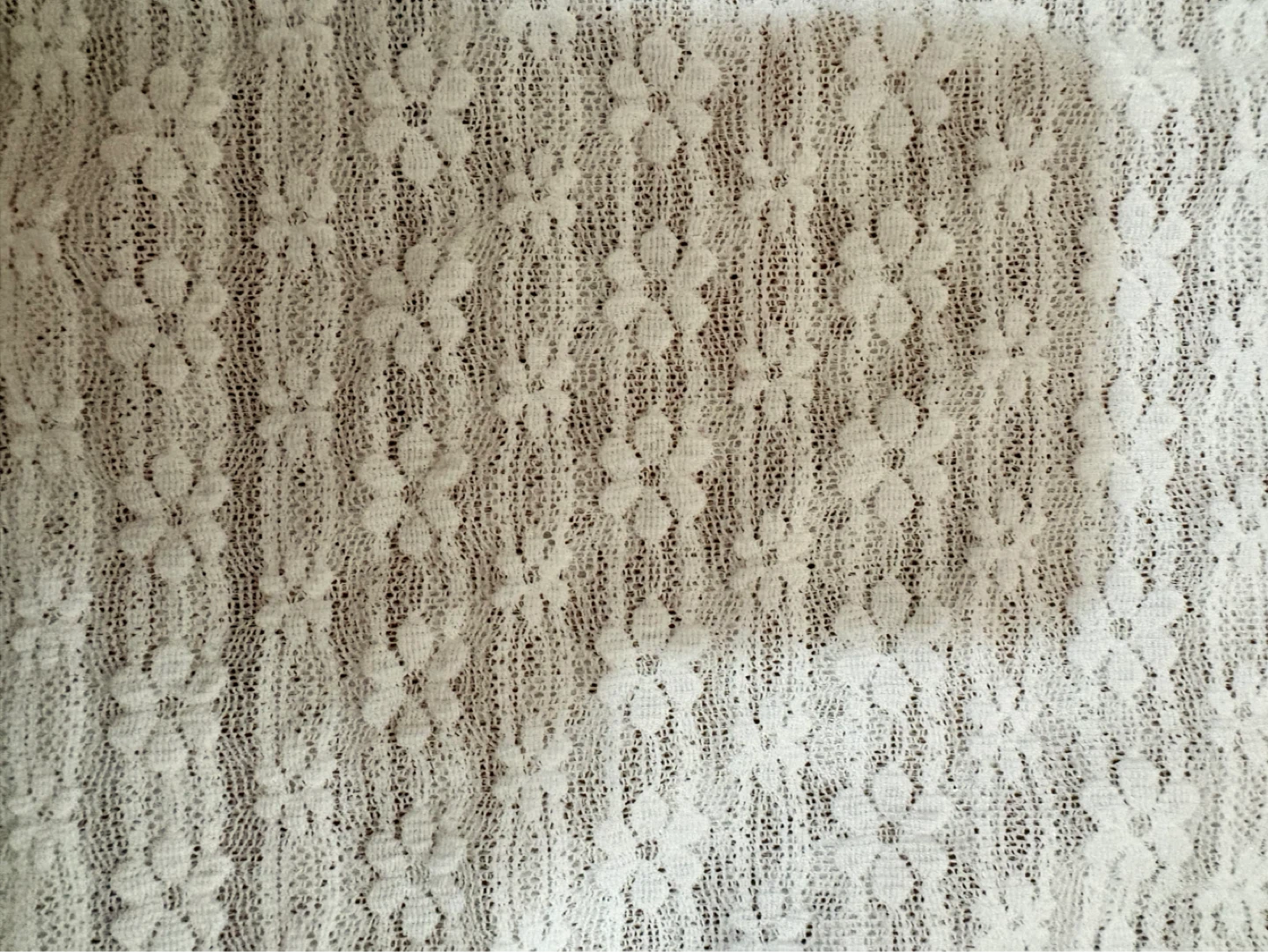 Refuge White Lace Long Sleeve Top - photo 2