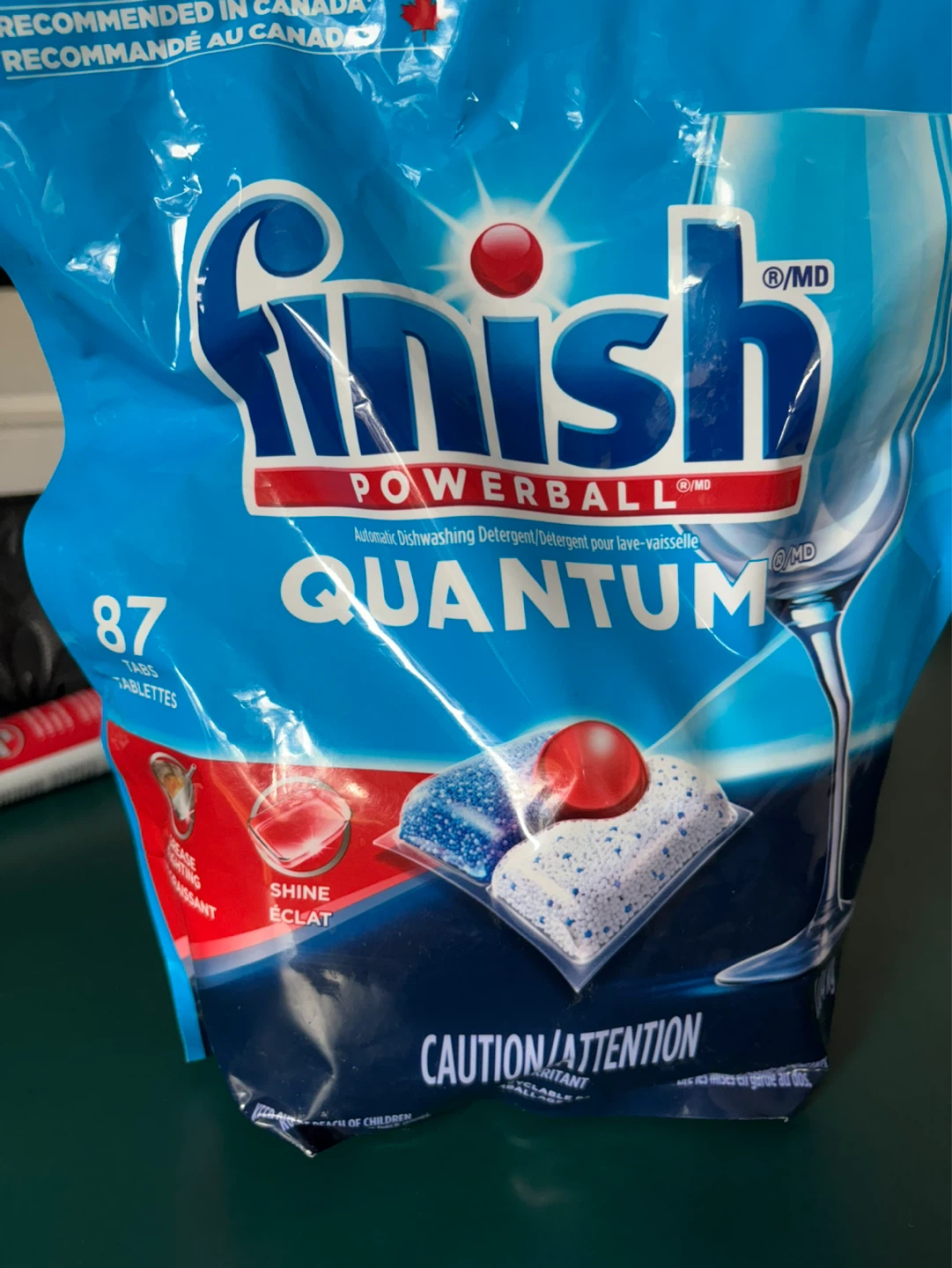 Finish Quantum Automatic Dishwashing Detergent Tabs - 87 Count