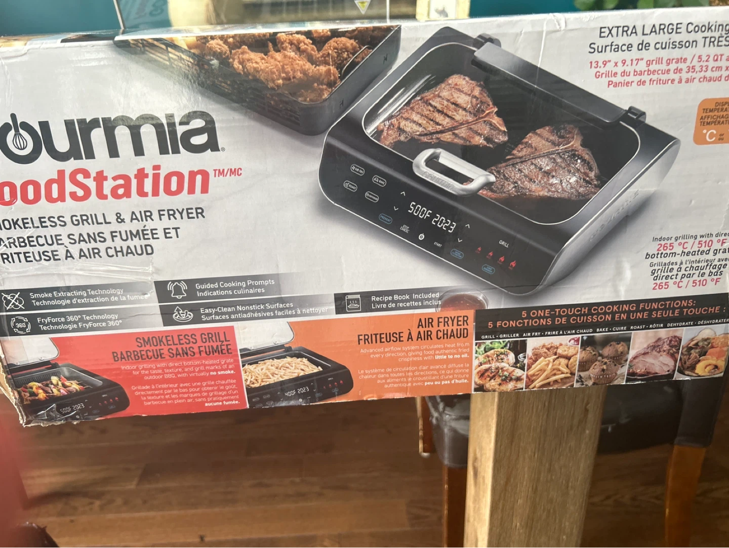 Gourmia FoodStation Smokeless Grill & Air Fryer - photo 5