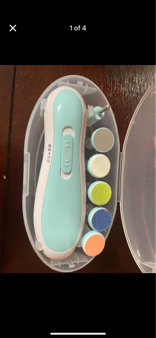 Baby Nail Trimmer with 6 Grinding Heads - photo 3