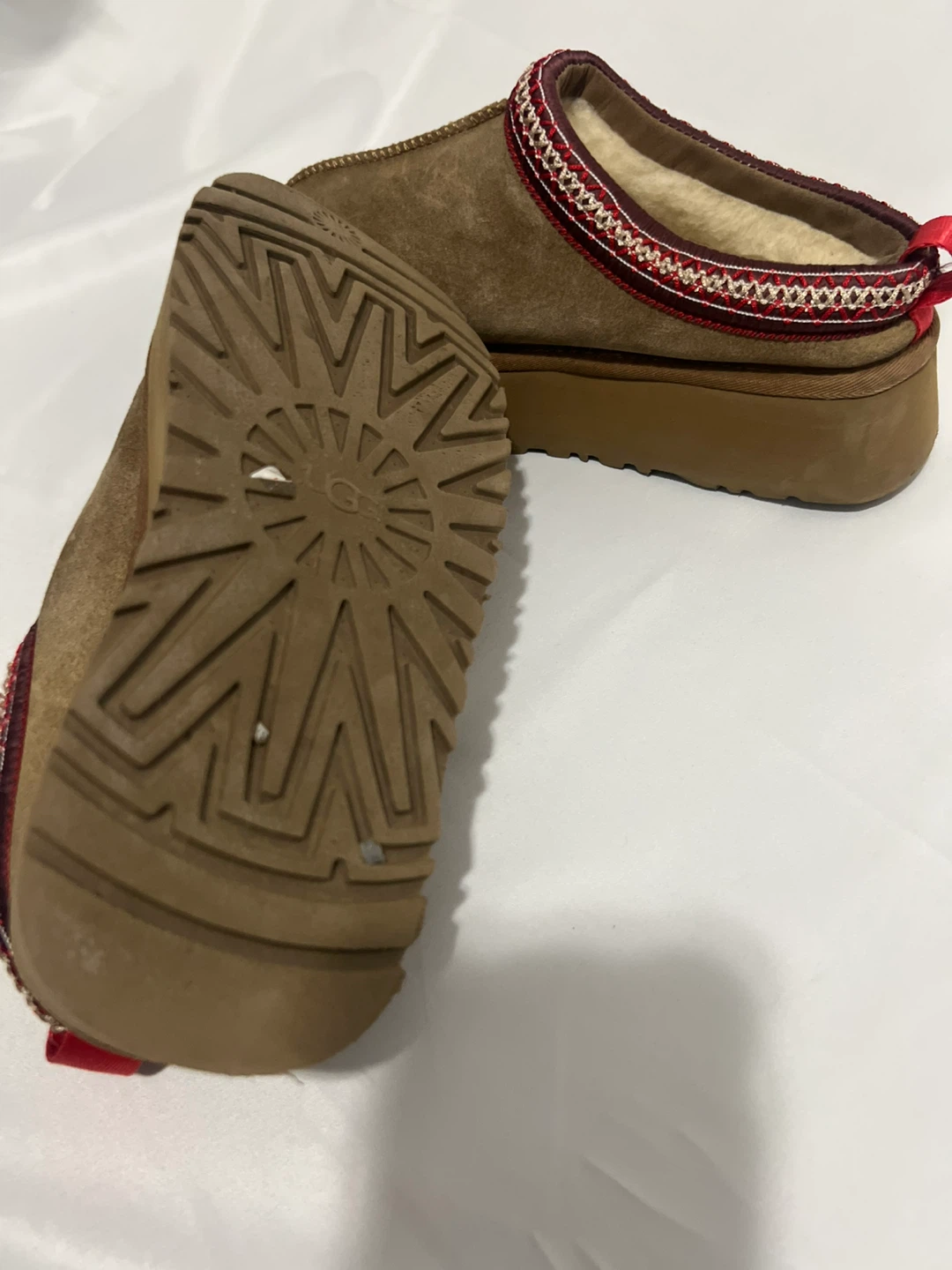 UGG Shearling Lined Clogs - Brown - photo 3