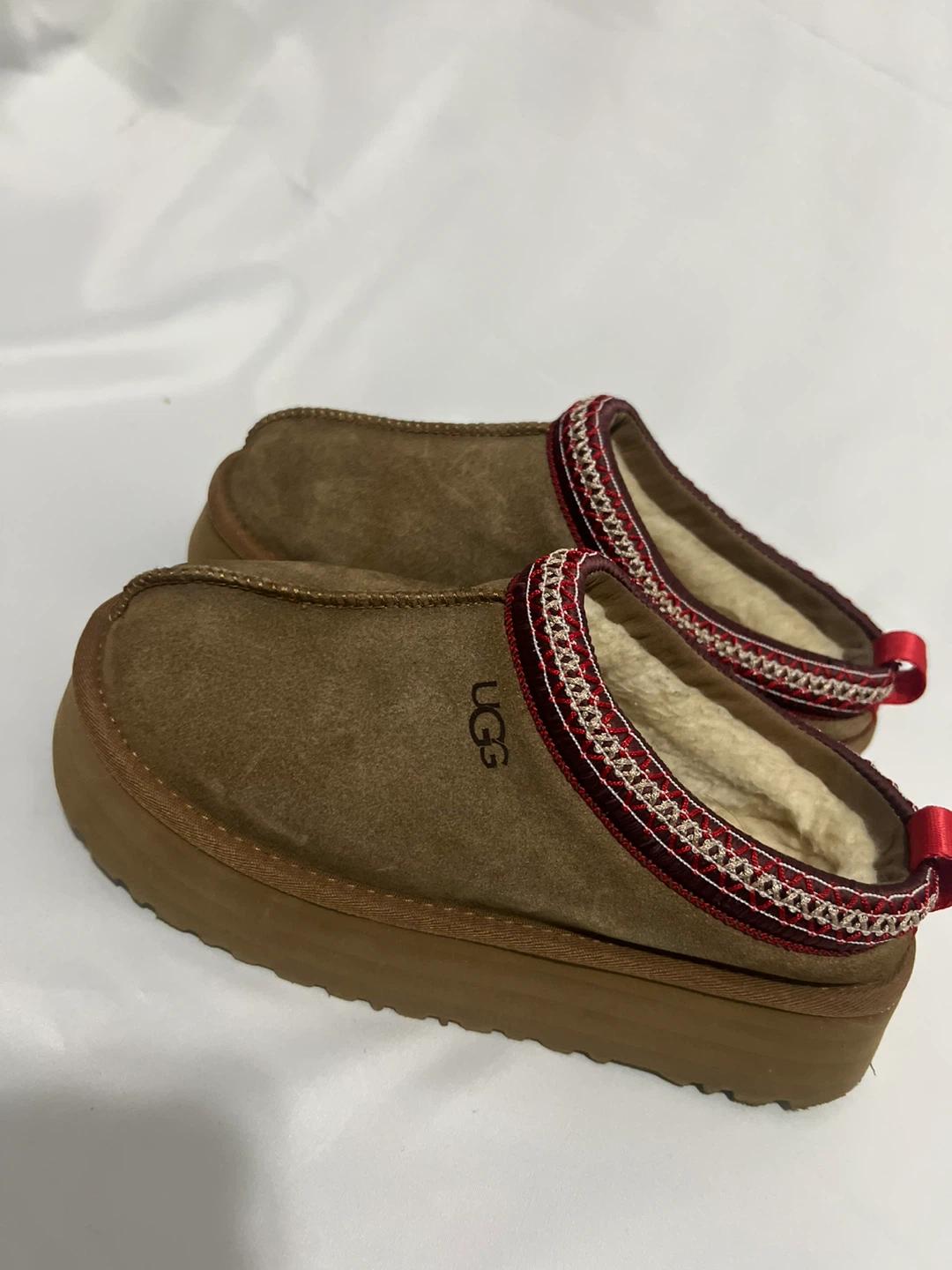 UGG Shearling Lined Clogs - Brown - photo 2