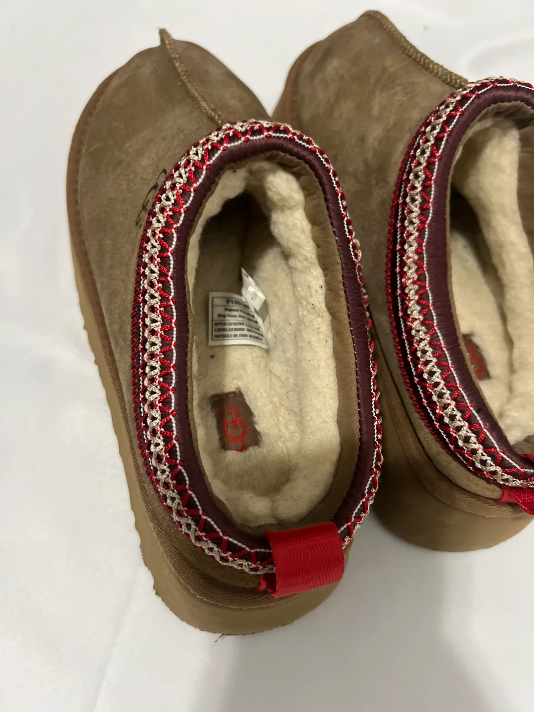 UGG Shearling Lined Clogs - Brown
