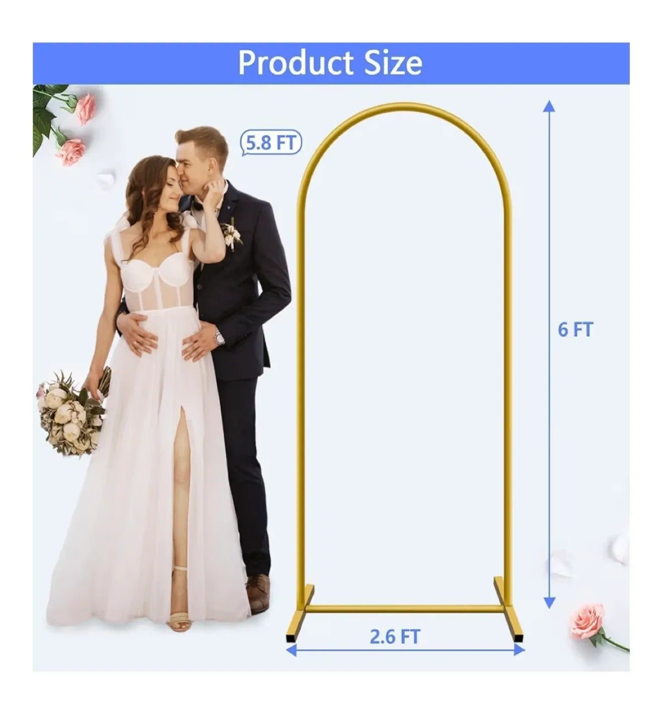 Gold Arch 6ft - photo 2