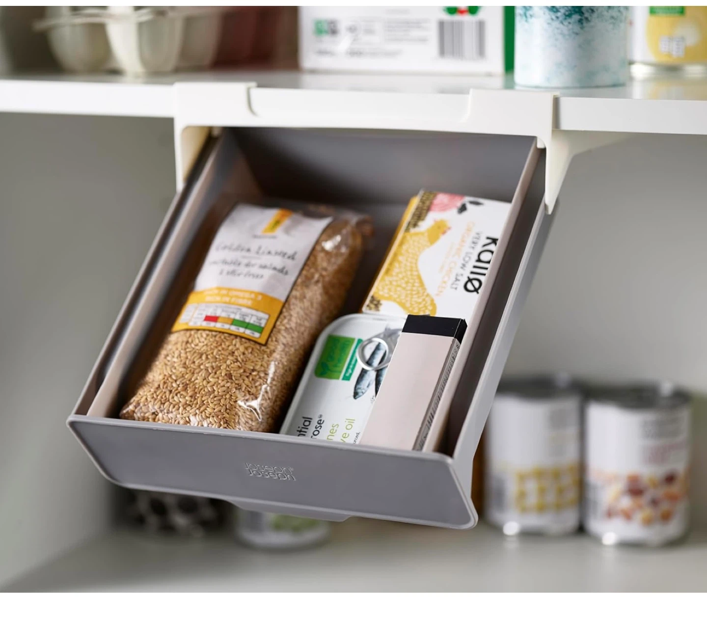 Under Shelf Drawer Kitchen Cabinet Storage Organizer - photo 2