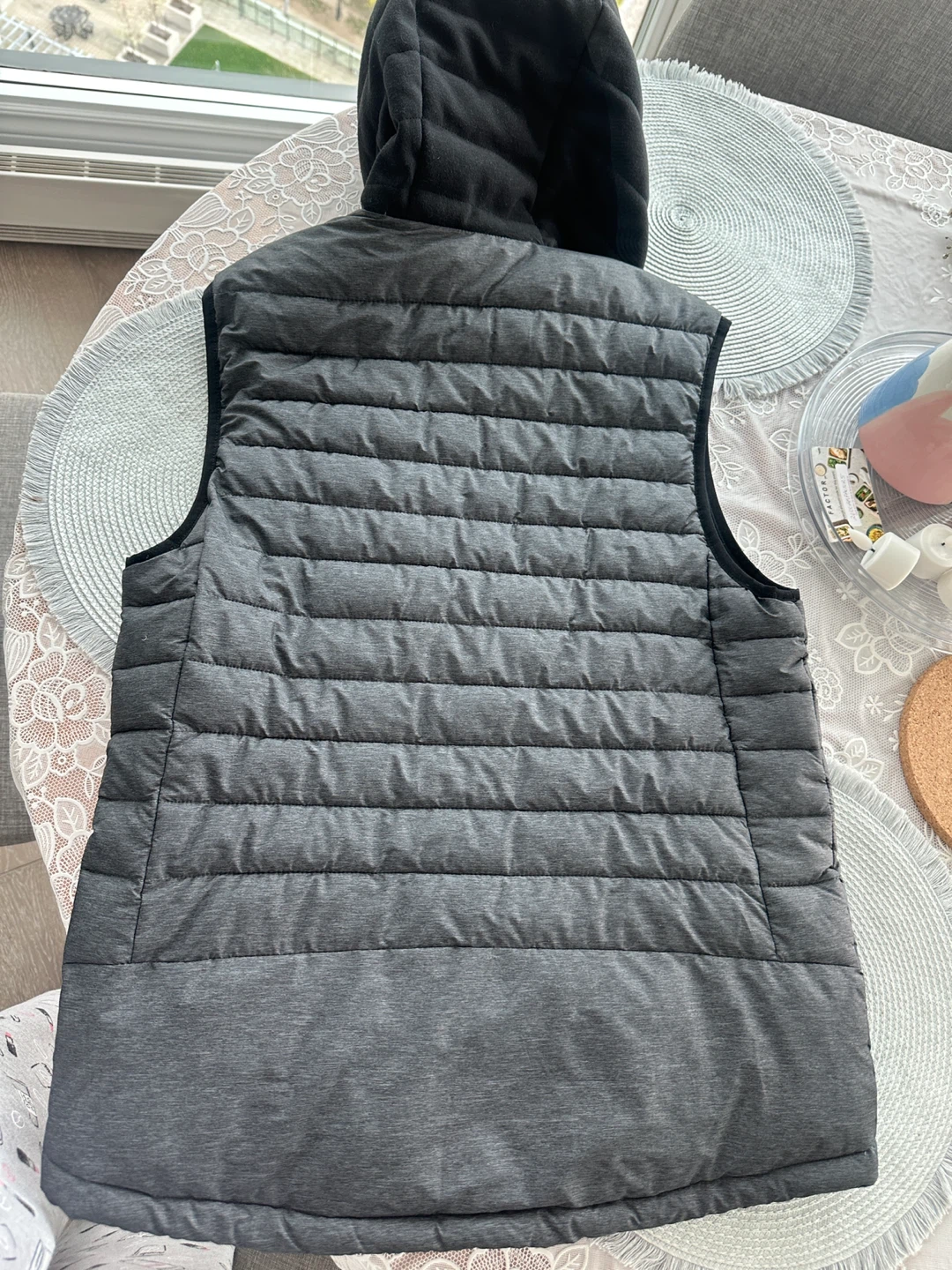 Scotch & Soda Puffer Vest - Grey - Size M - photo 2