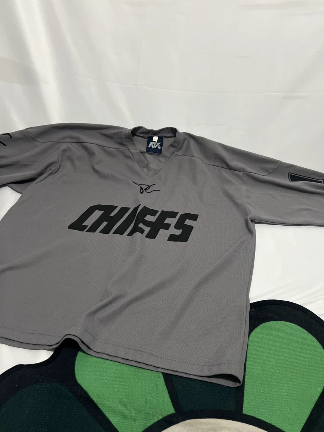 RIX Chiefs Hockey Jersey MacCormack #19 XL Grey
