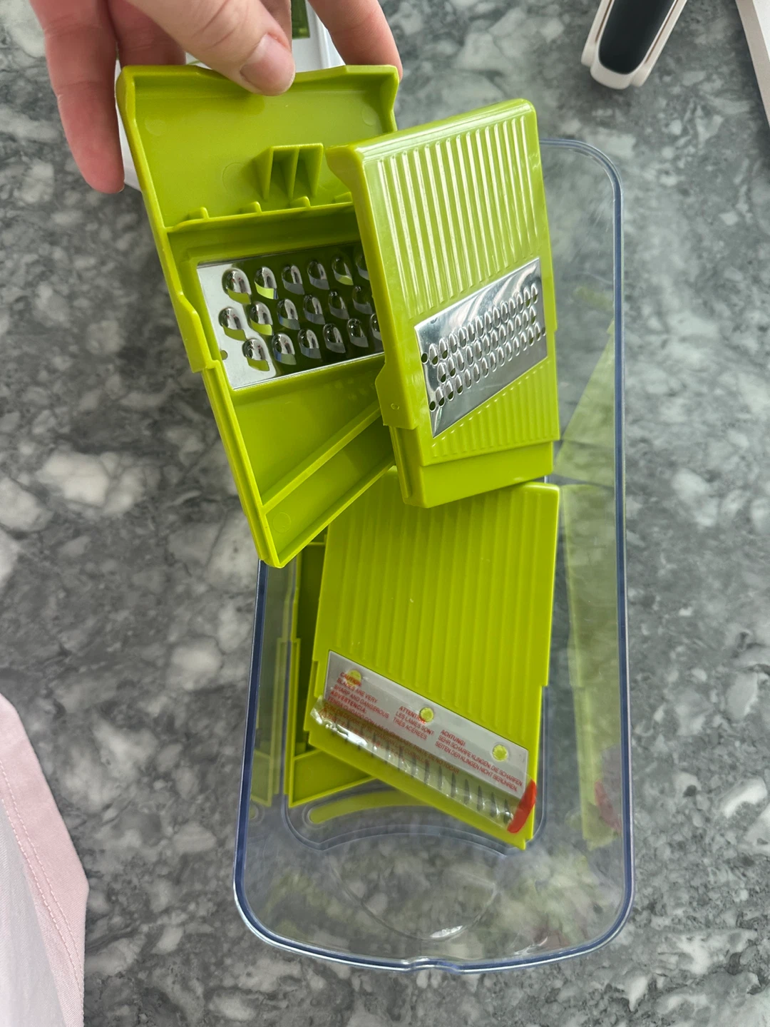 Vegetable Slicer Mandoline Grater Set - photo 2