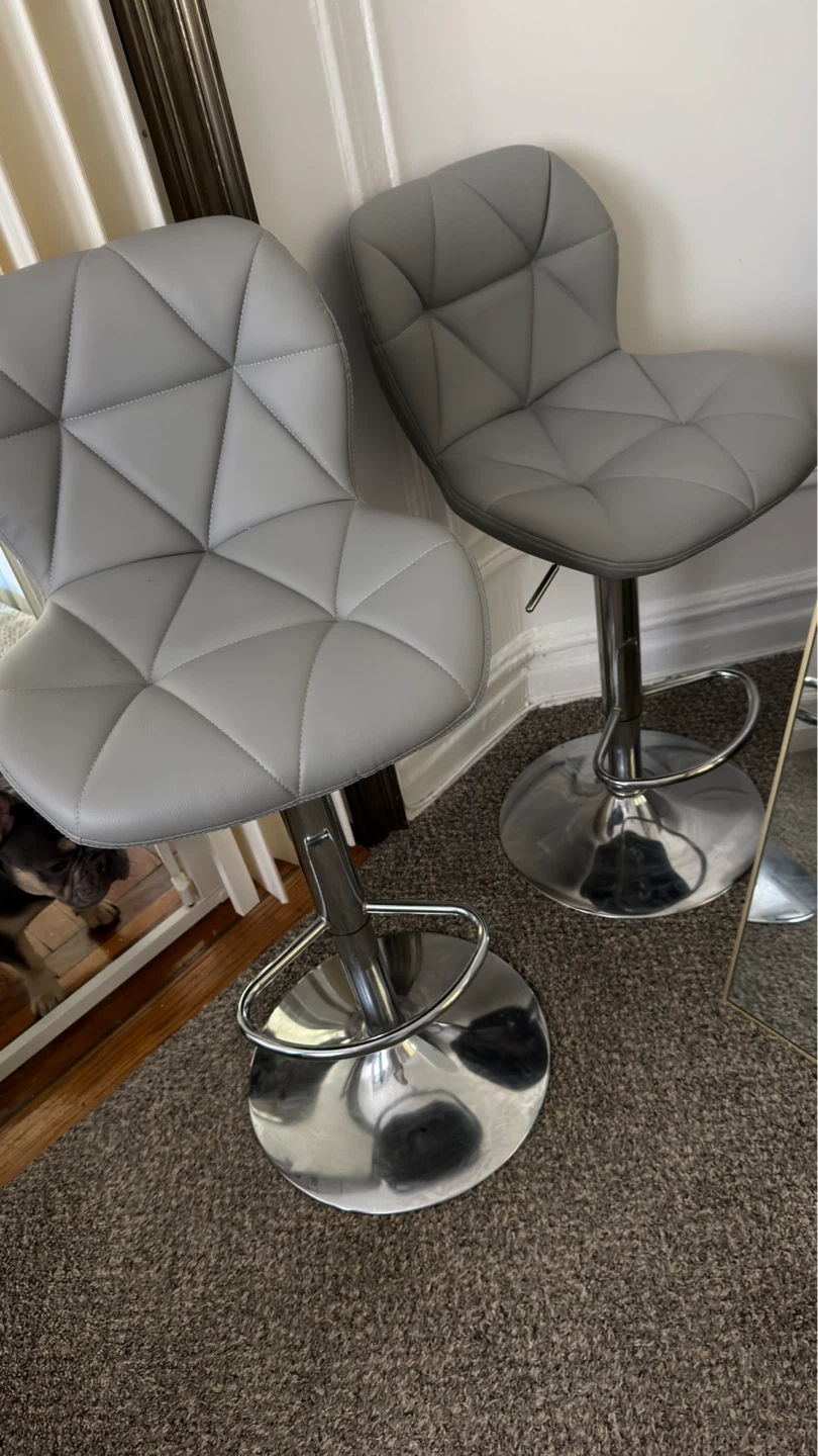 Set of modern bar stools
