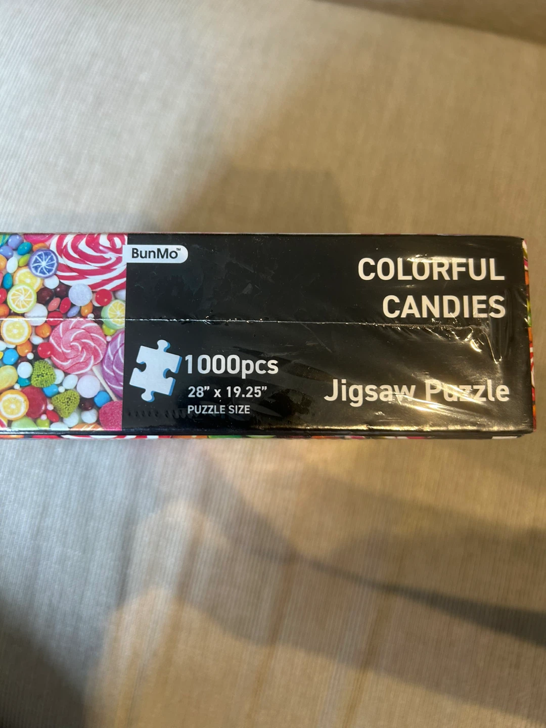 BunMo Colorful Candies 1000 Piece Jigsaw Puzzle 28" x 19.25" - photo 2