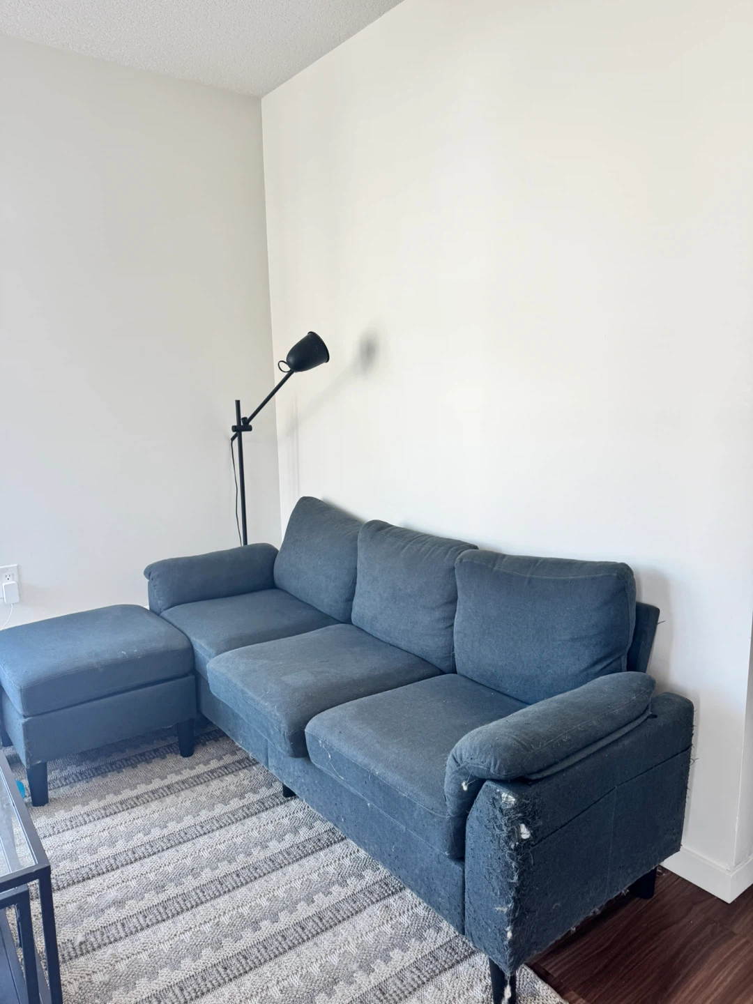 Free L-Shaped Couch (Chaise with Storage)