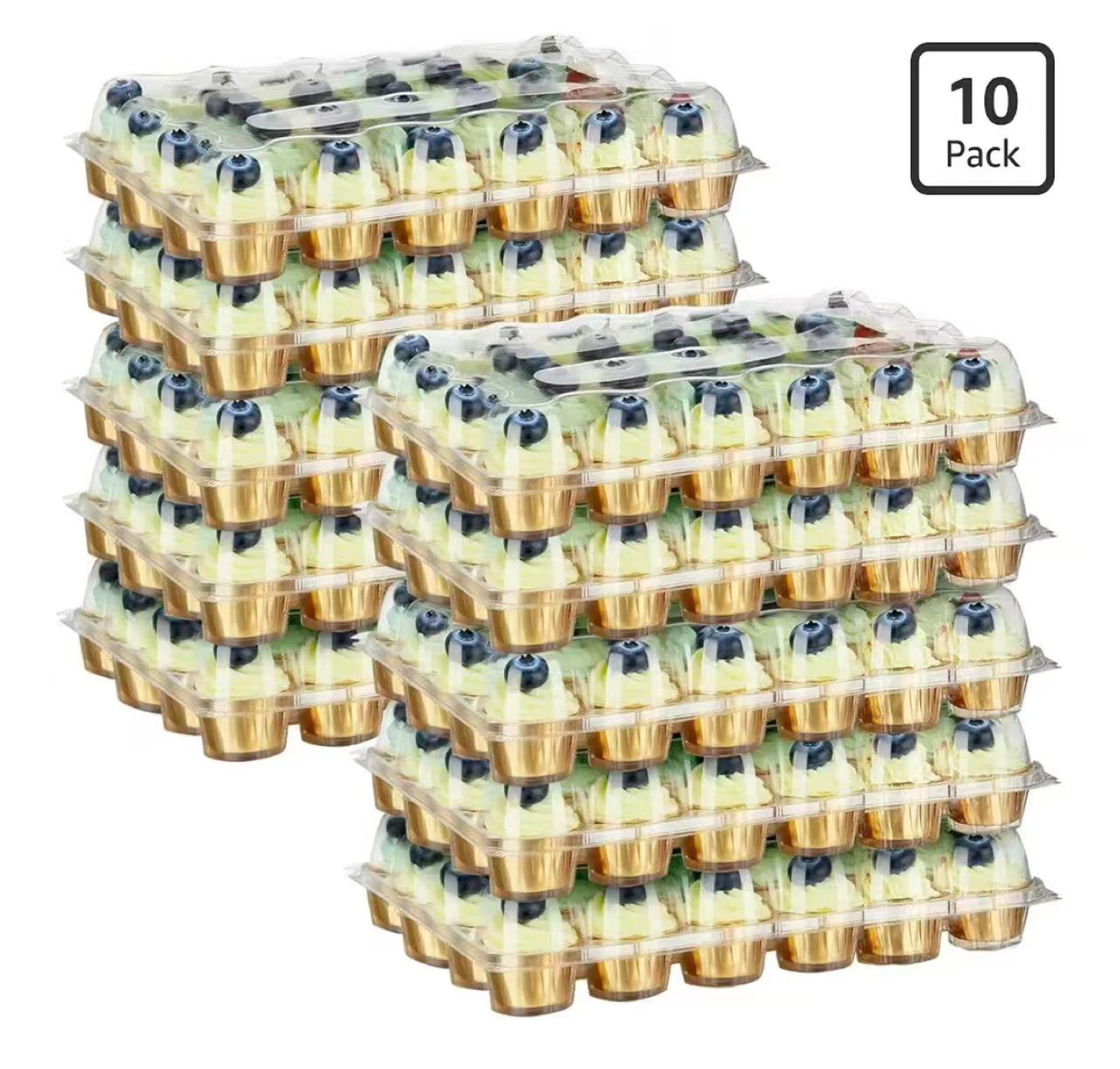 Clear Plastic Cupcake Holders