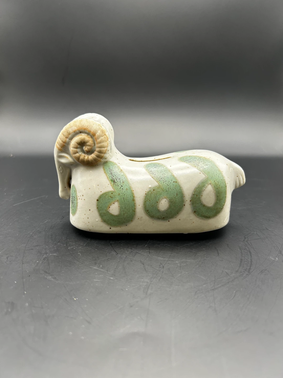 Ceramic Ram Piggy Bank