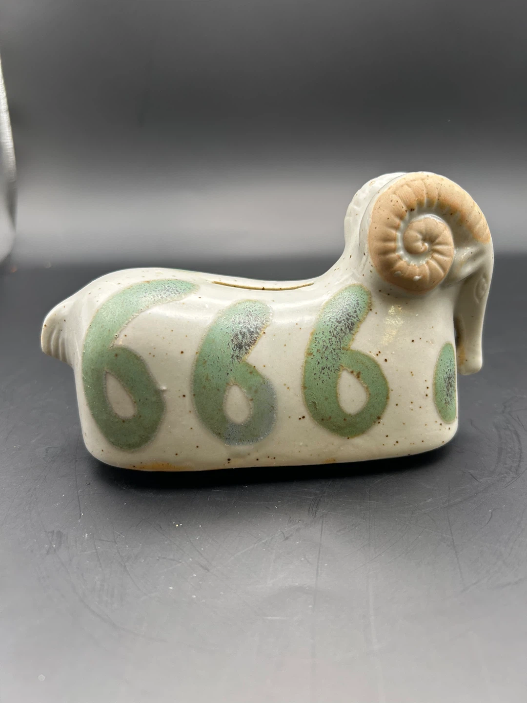 Ceramic Ram Piggy Bank - photo 5
