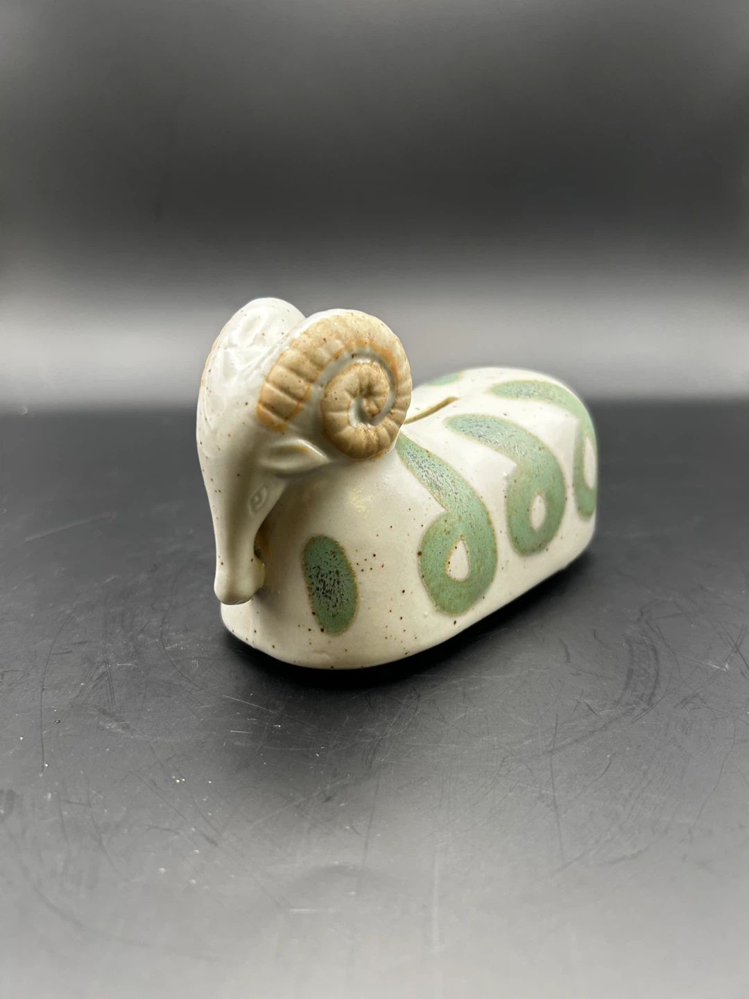 Ceramic Ram Piggy Bank - photo 2