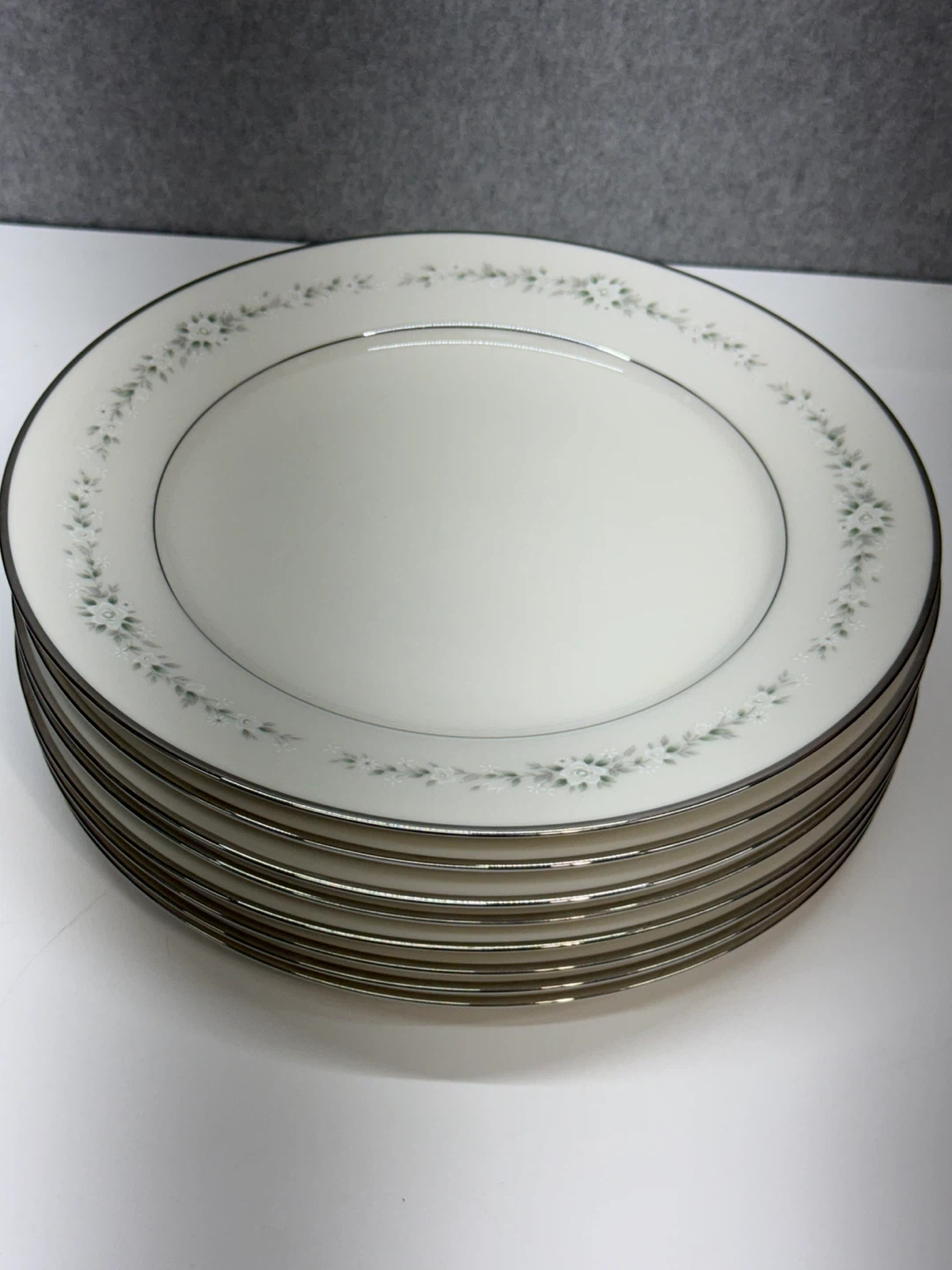Noritake Heather 7548 Ivory China Dinner Plates 10.5” Set 8 - photo 4
