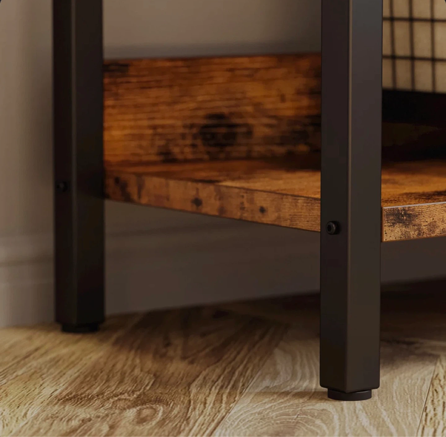 Rustic Brown 5-Tier Bookshelf - photo 4