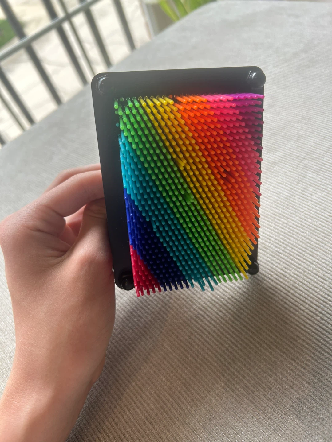 Rainbow Pin Art Toy