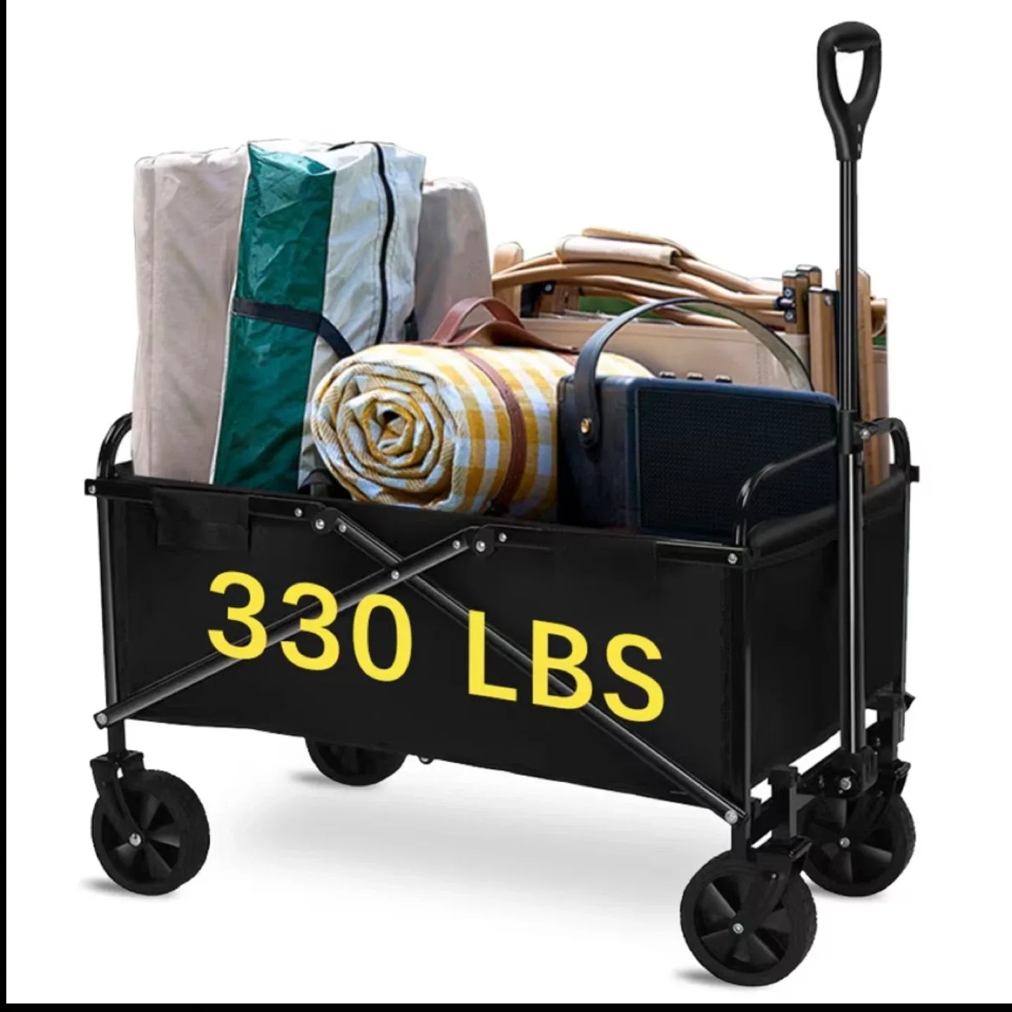 Folding Outdoor Wagon Cart