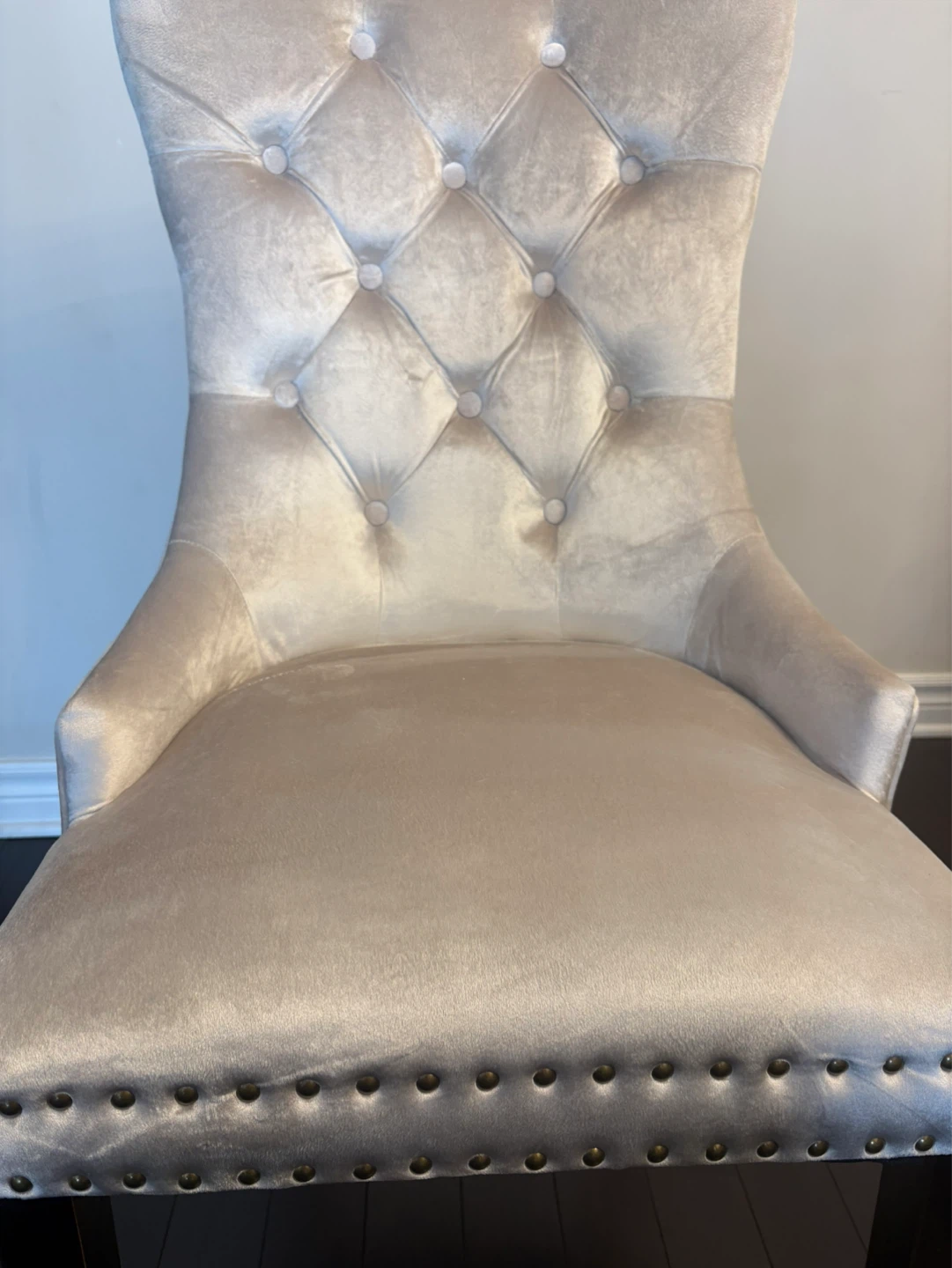 Tufted Velvet Dining Chairs (Set of 6) - photo 4